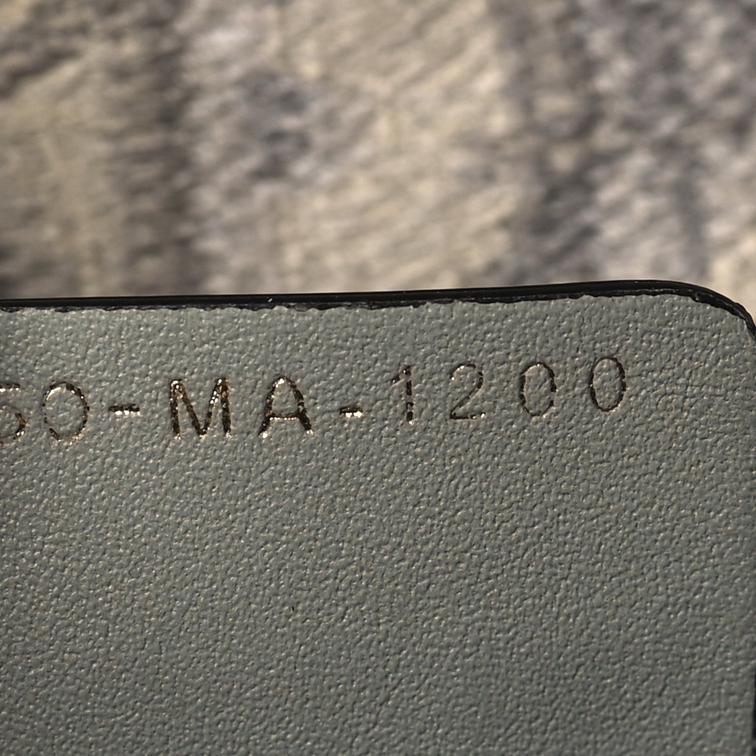 Christian Dior Oblique Slim Saddle Pouch Grey 7 of 9