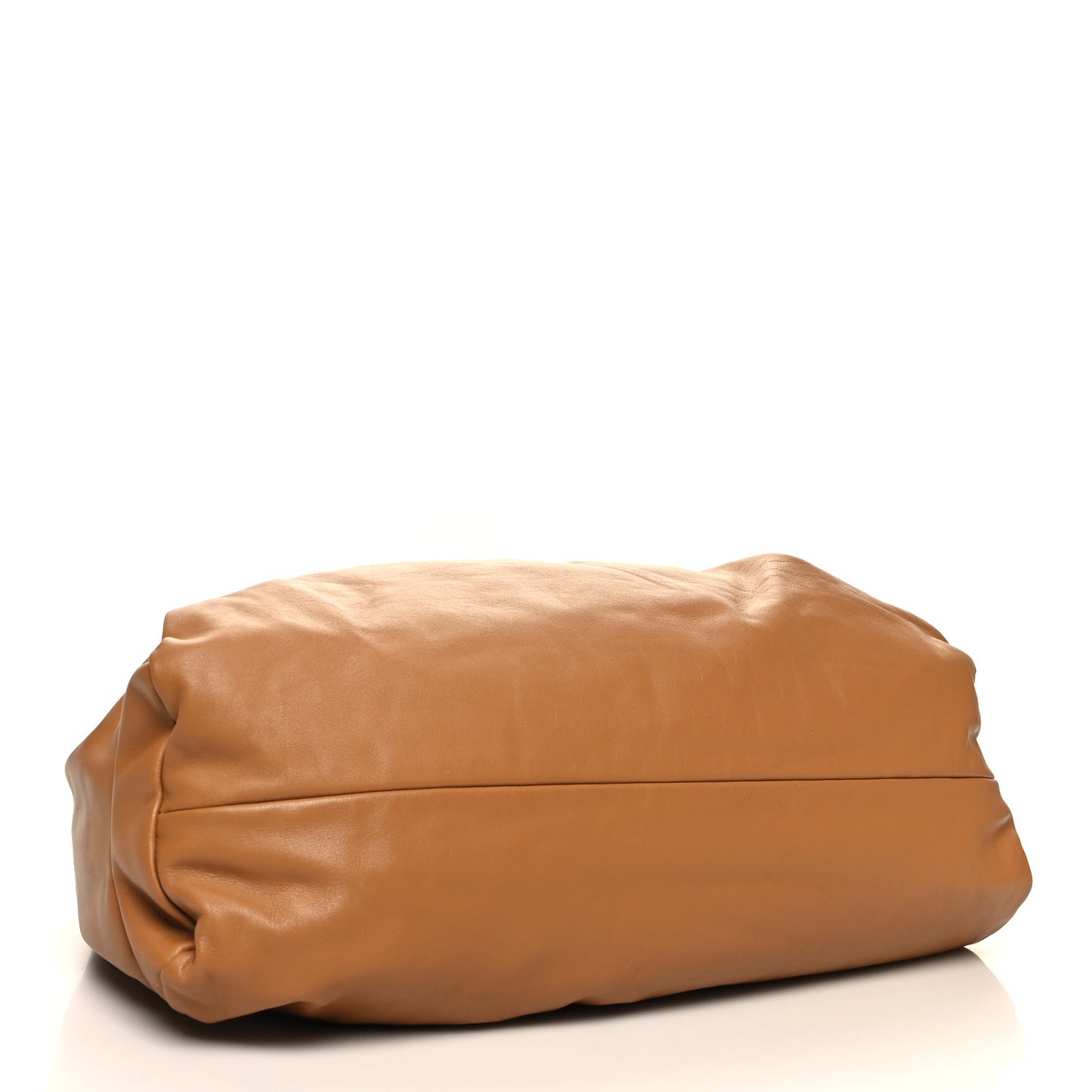 Smooth Butter Calfskin Large The Shoulder Pouch Cammello