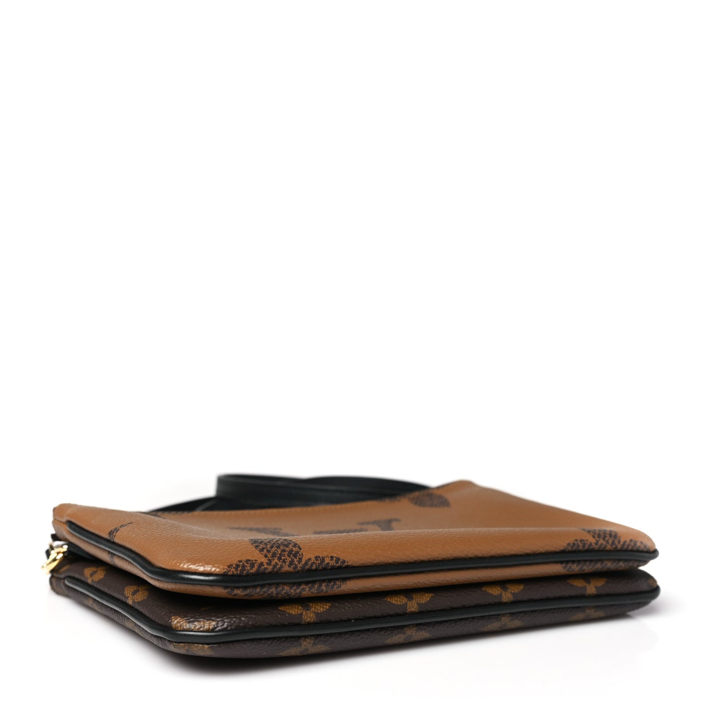 Reverse Monogram Giant Double Zip Pochette