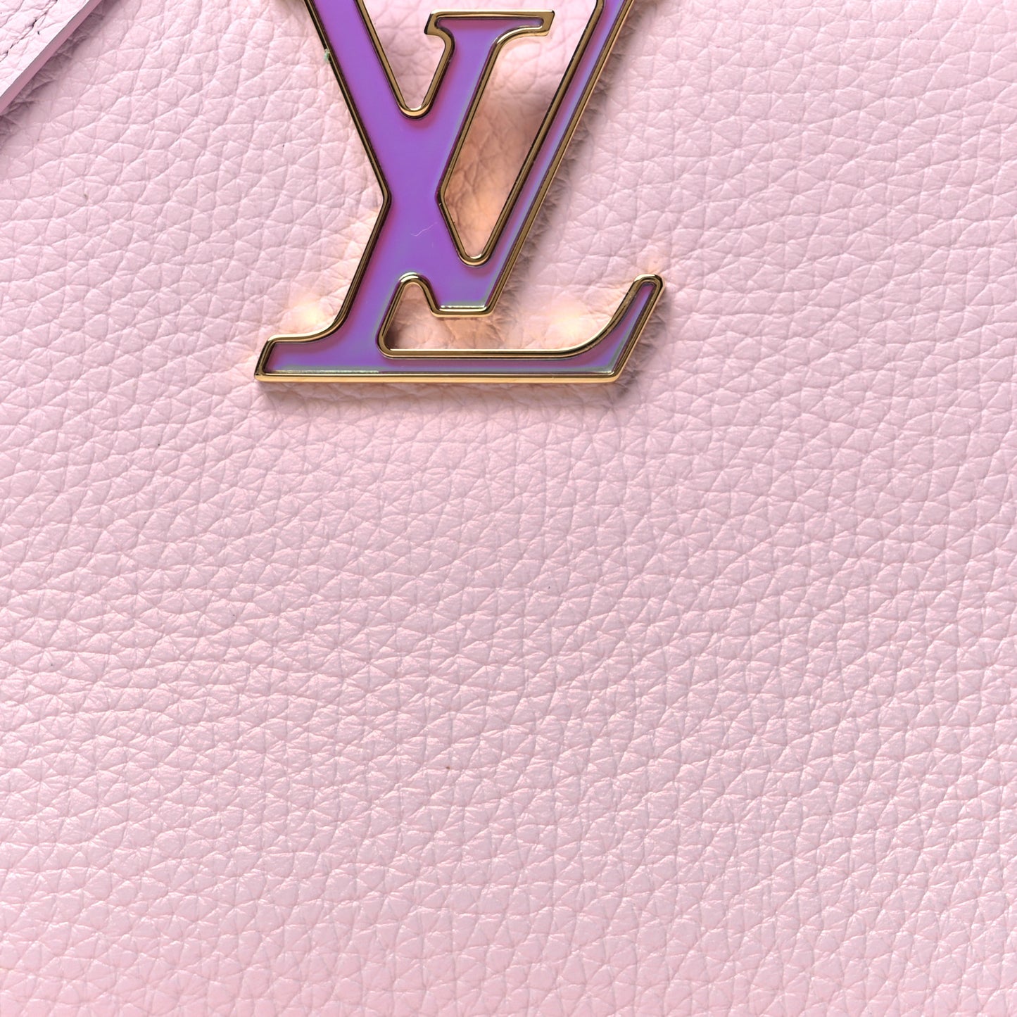 Taurillon LV Ski Capucines Mini Pearly Lilac