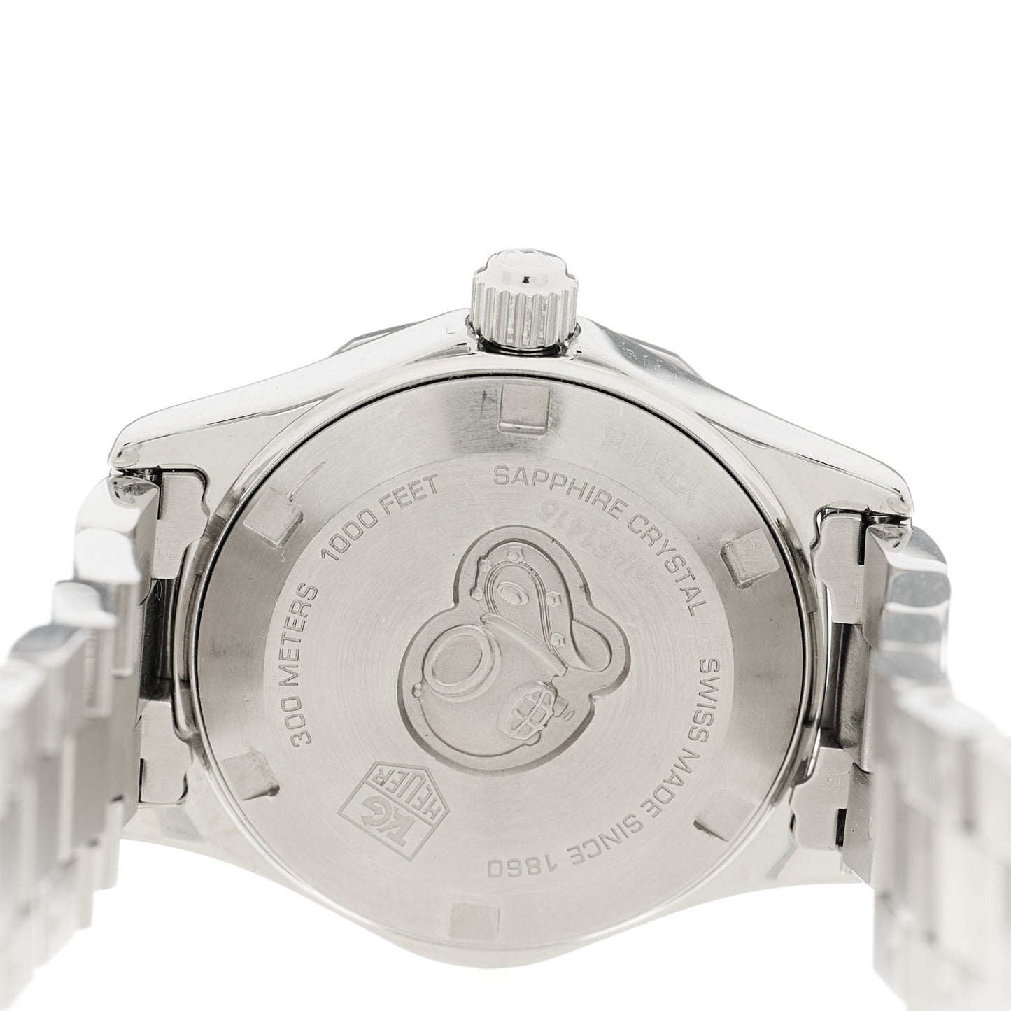 Stainless Steel Diamond Mother of Pearl 27mm Aquaracer Lady Quartz Watch WAF1415