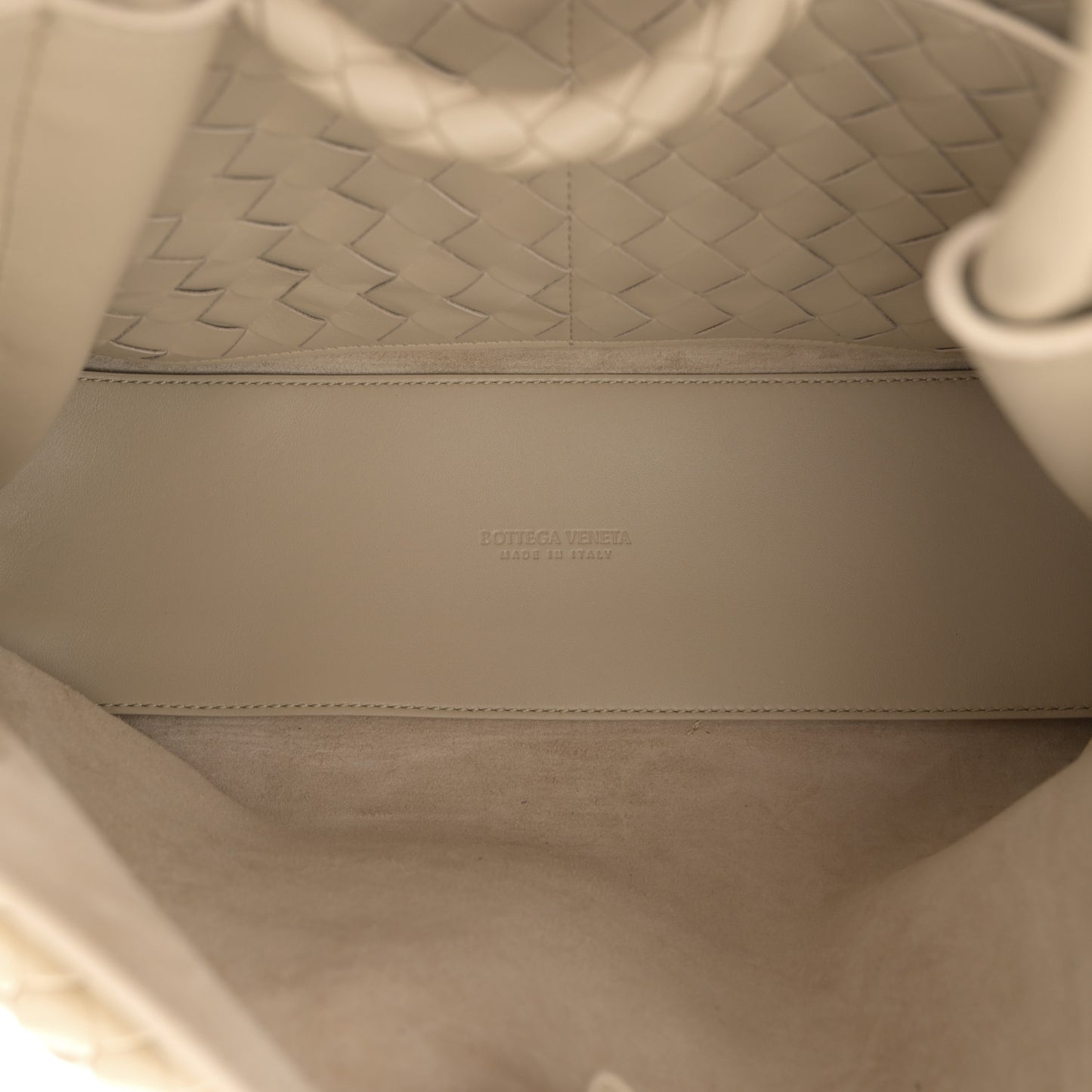 Silky Calfskin Medium Andiamo Shoulder Bag Butterscotch