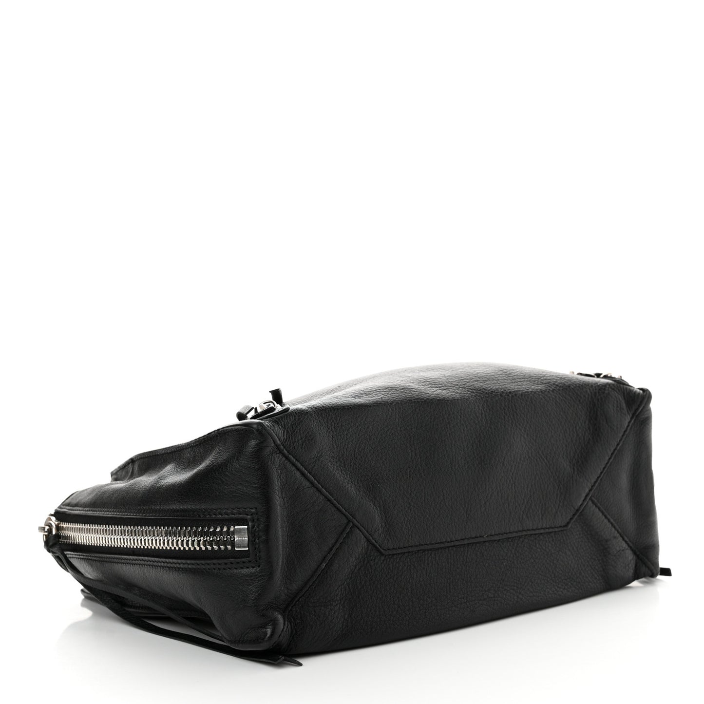 Calfskin Papier Mini A4 Tote Black