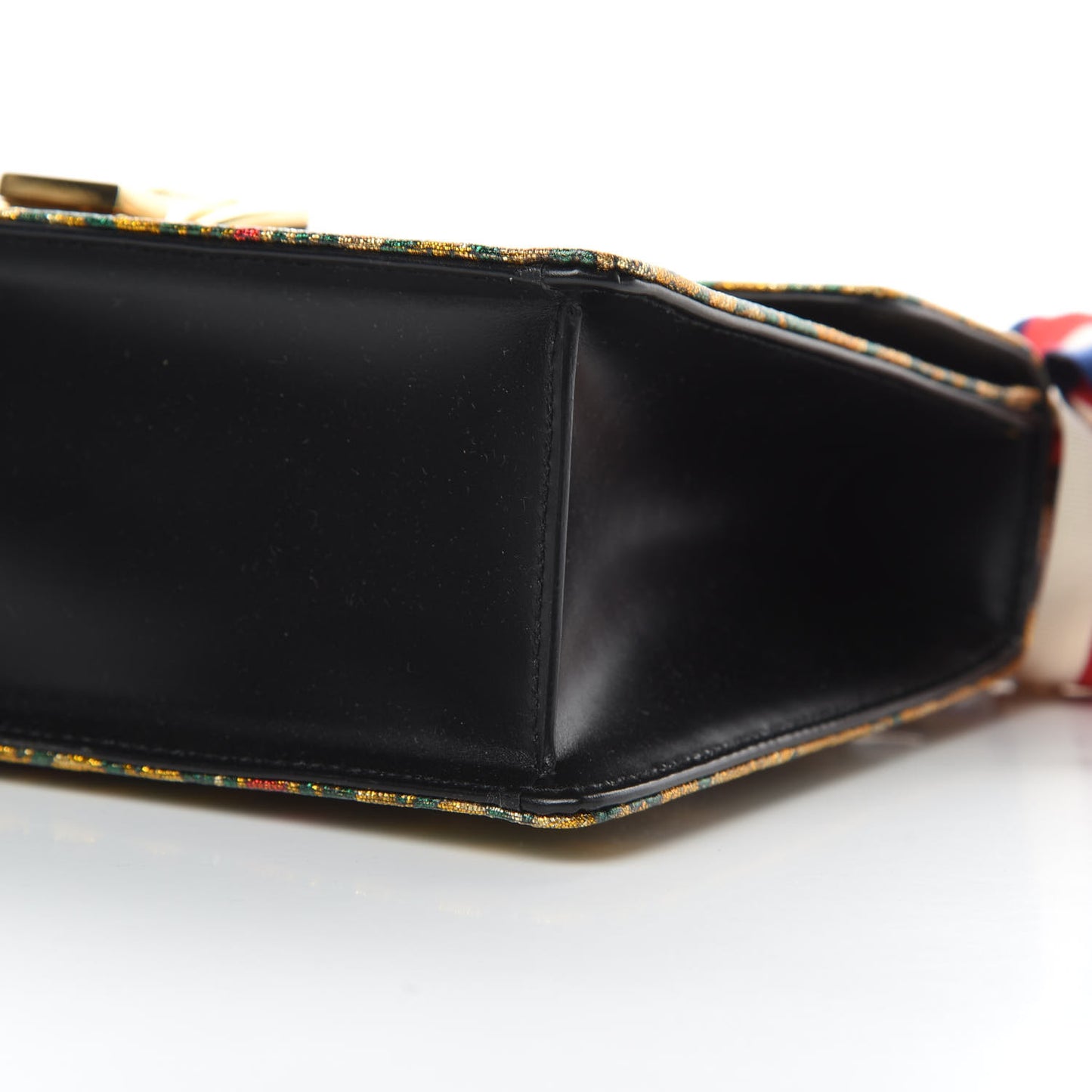 Iridescent Brocade Small Sylvie Shoulder Bag Gold