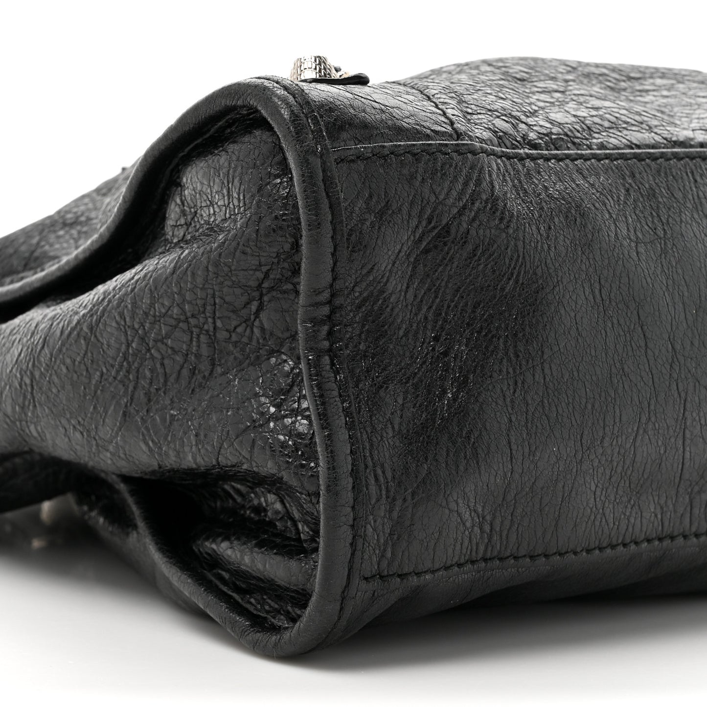 Agneau Giant 12 Silver Hardware City Black