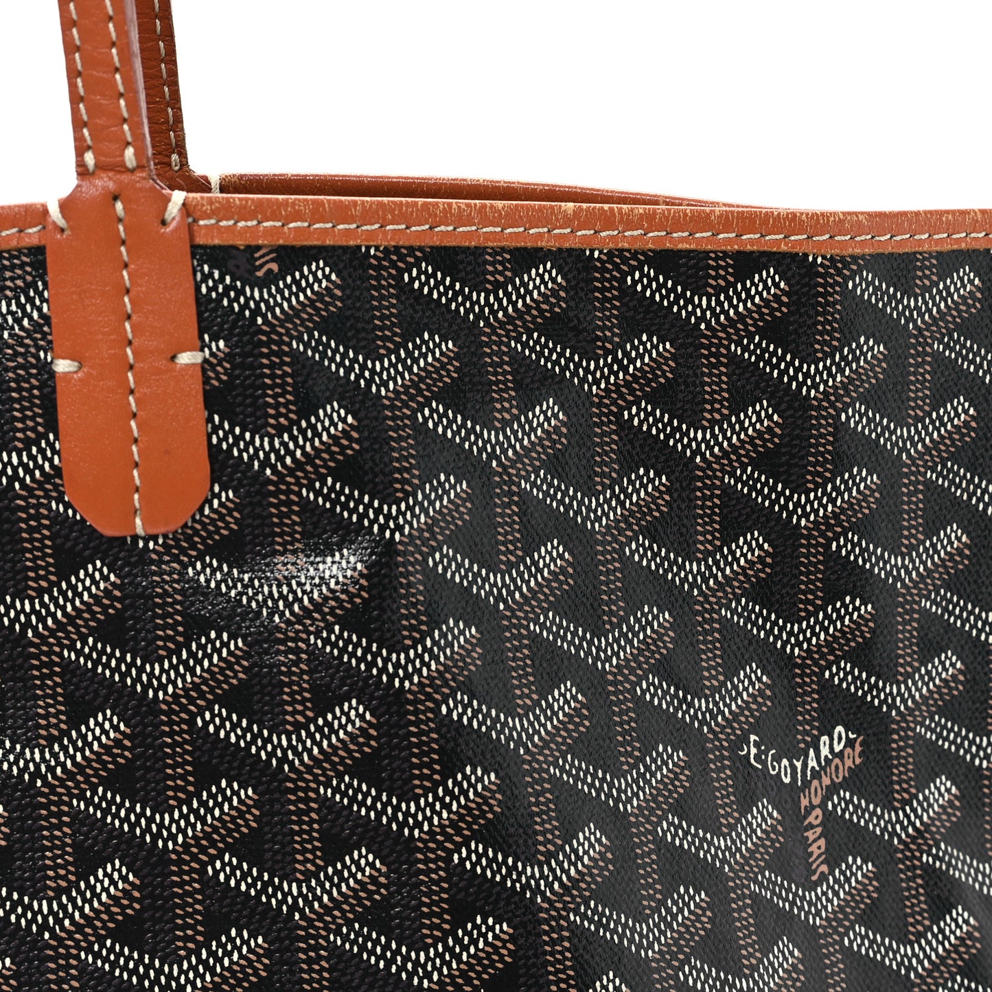 Goyardine Saint Louis PM Black Gold