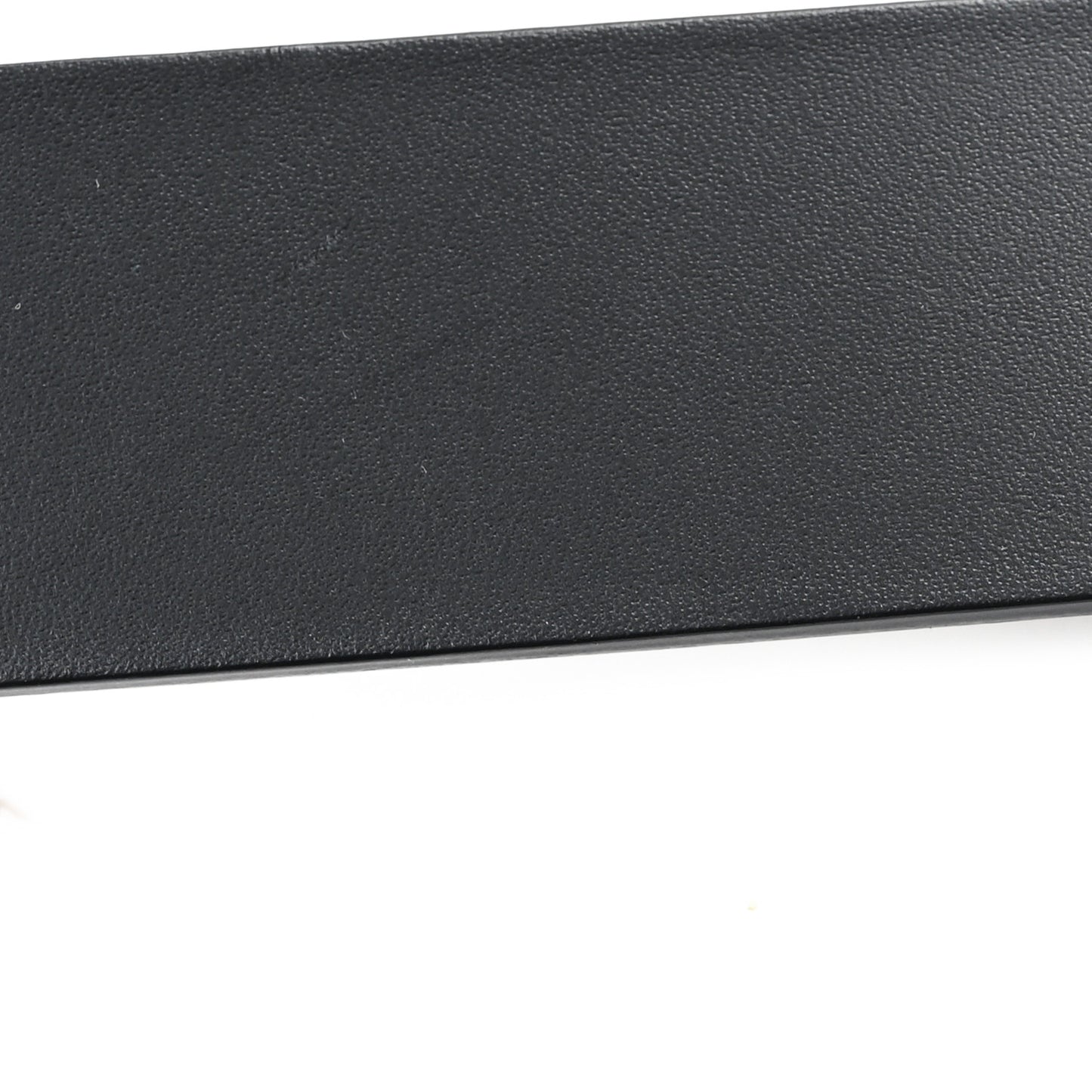 Selleria Calfskin Nickel Interlocking G 37mm Belt 100 40 Black