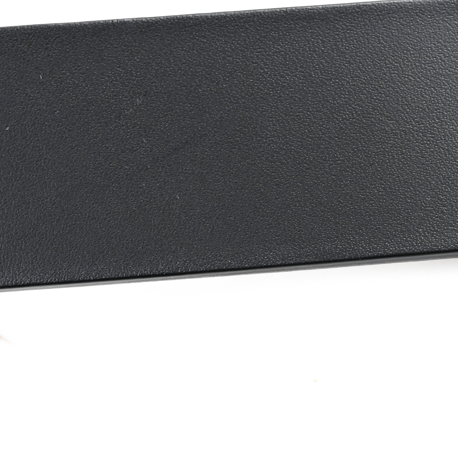 Gucci Selleria Calfskin Nickel Interlocking G 37mm Belt 100 40 Black 7 of 7