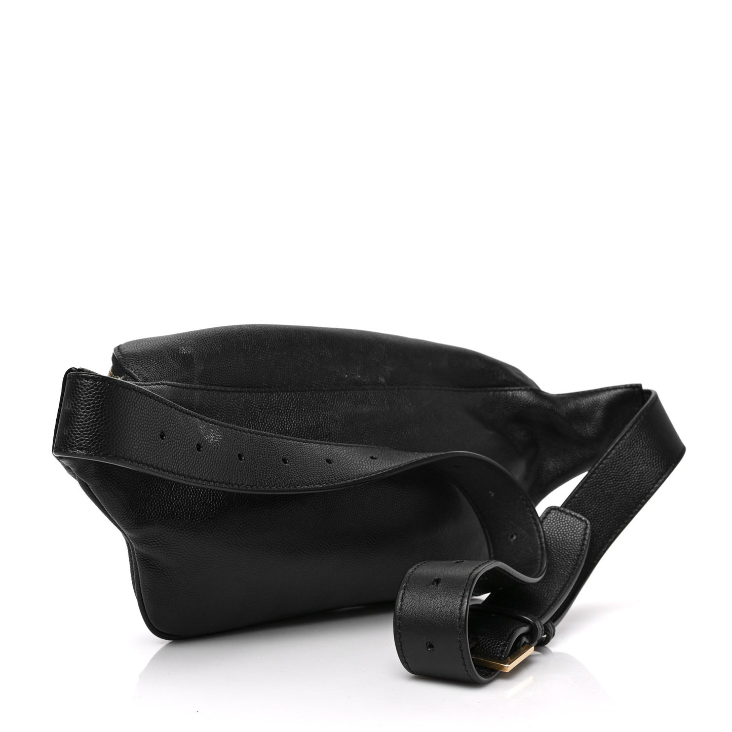 Grain De Poudre Monogram Belt Bag Black