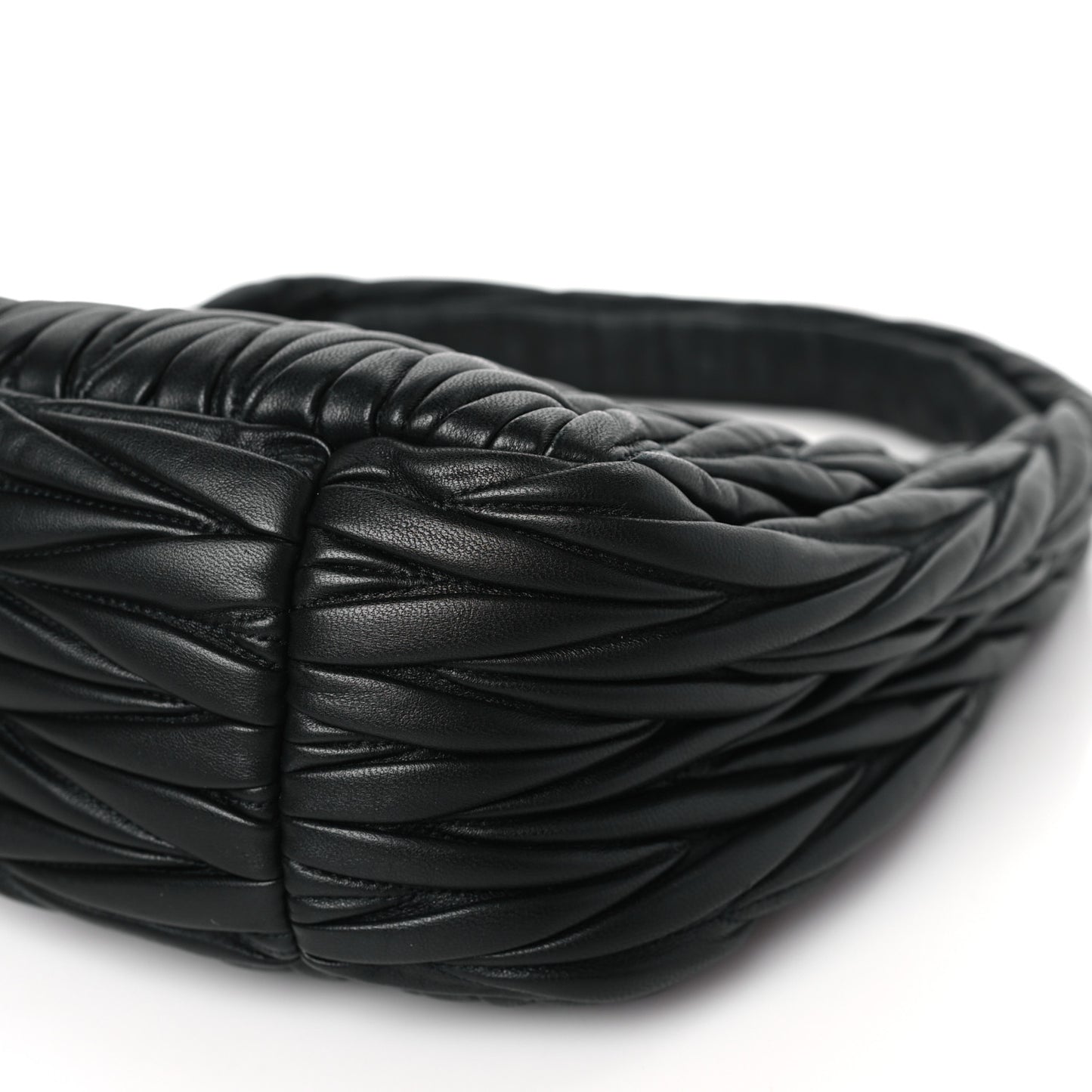 Nappa Matelasse Wander Large Hobo Black