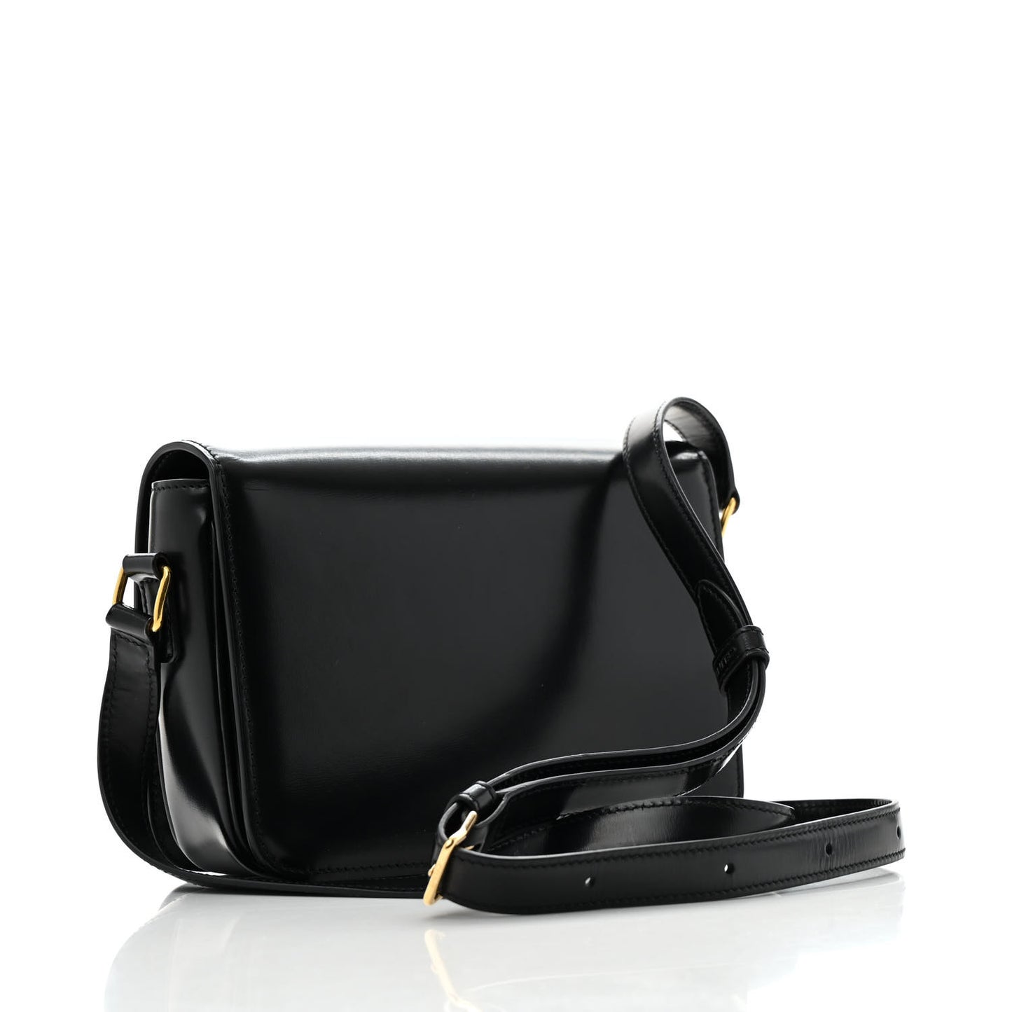 Shiny Calfskin Teen Triomphe Black