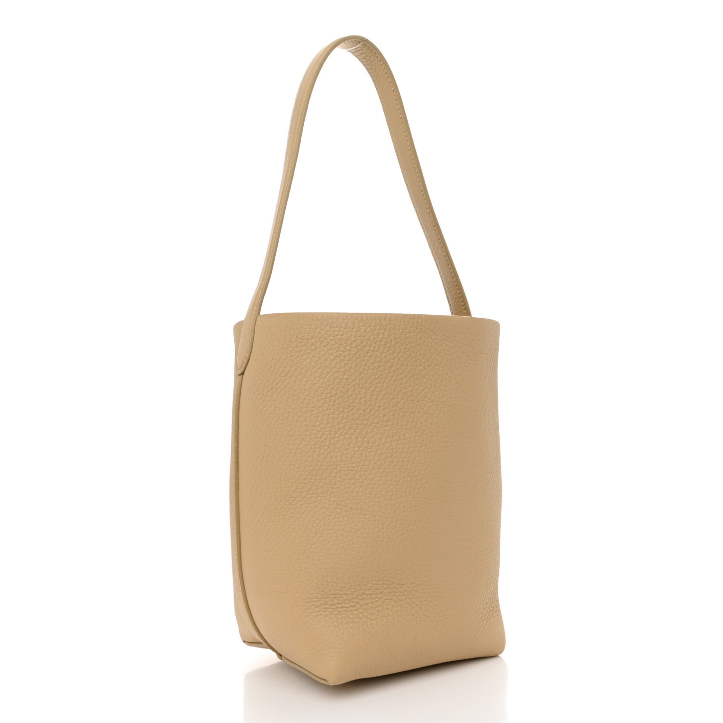 Grained Calfskin Small N/S Park Tote Boulder