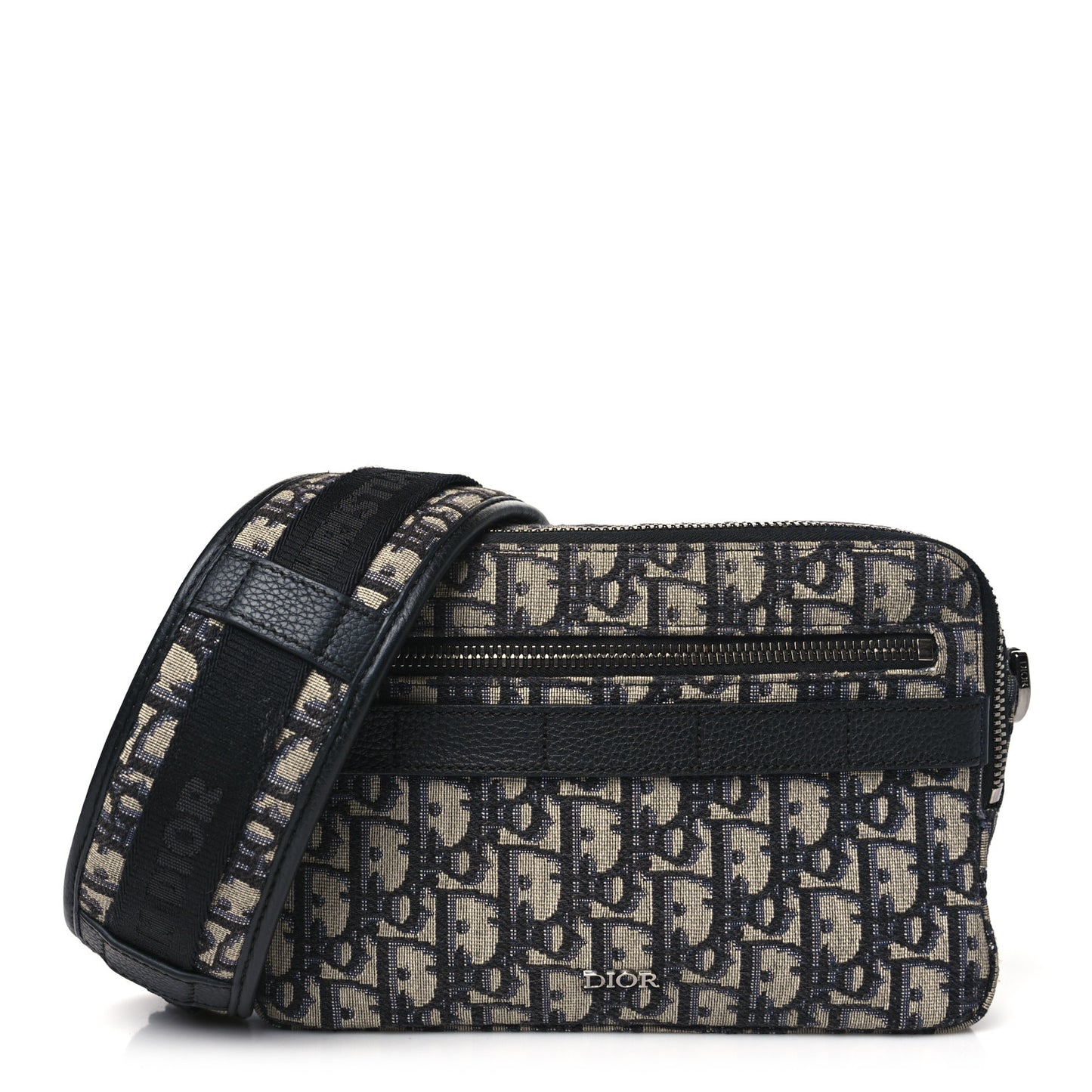 HOMME Oblique Safari Messenger Blue