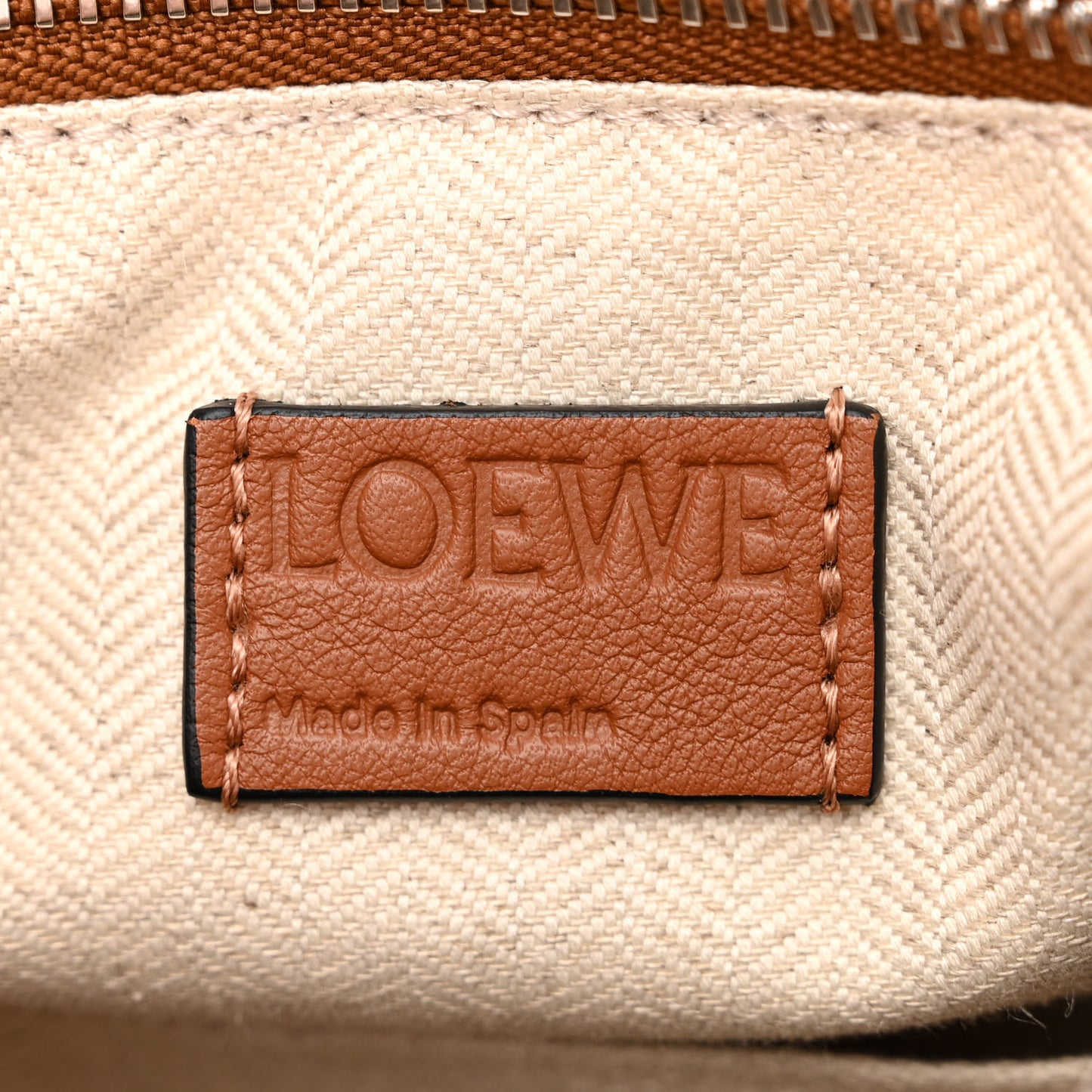 Calfskin Small Puzzle Bag Tan
