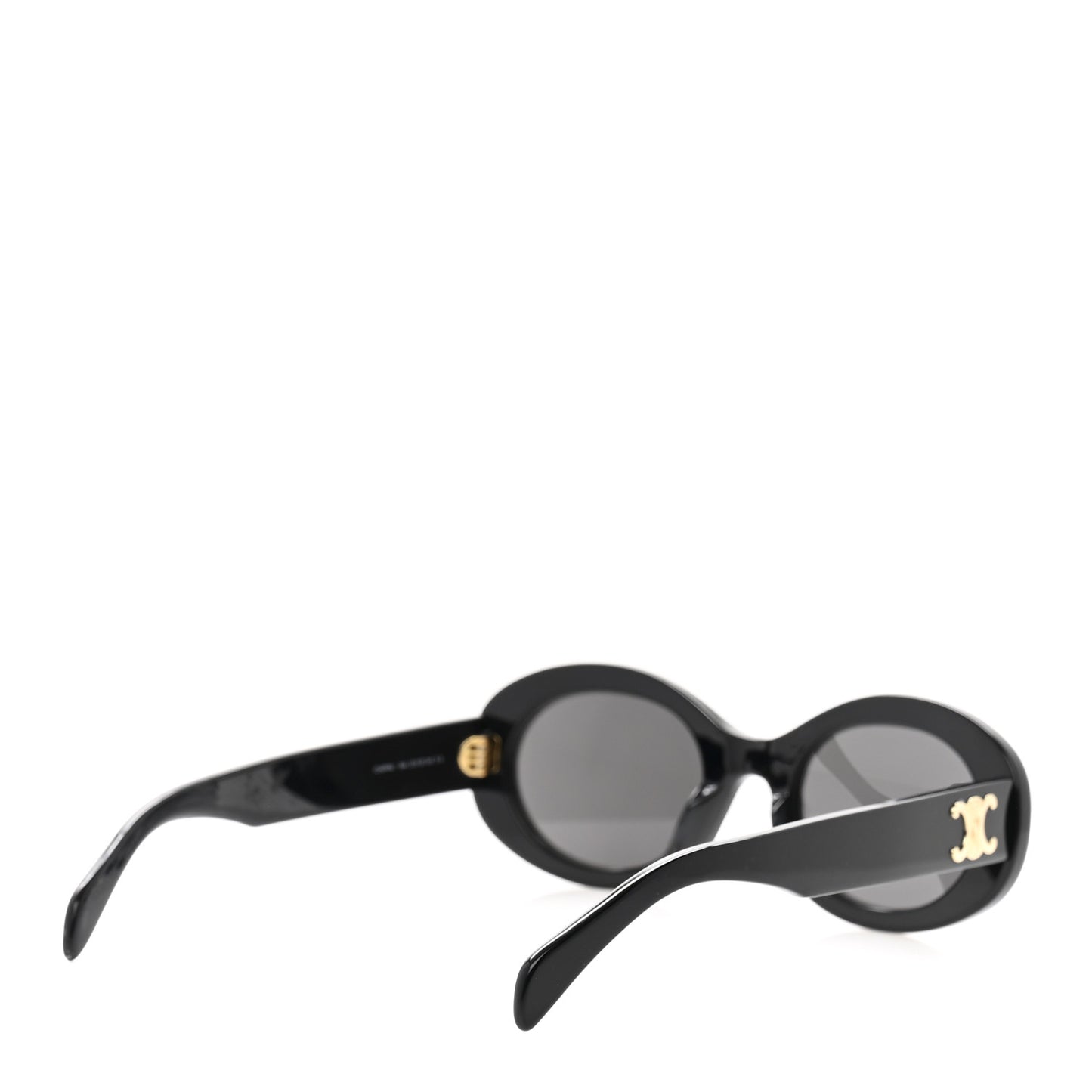 Acetate Triomphe 01 Gingham Sunglasses CL 40194U Black White Smoke