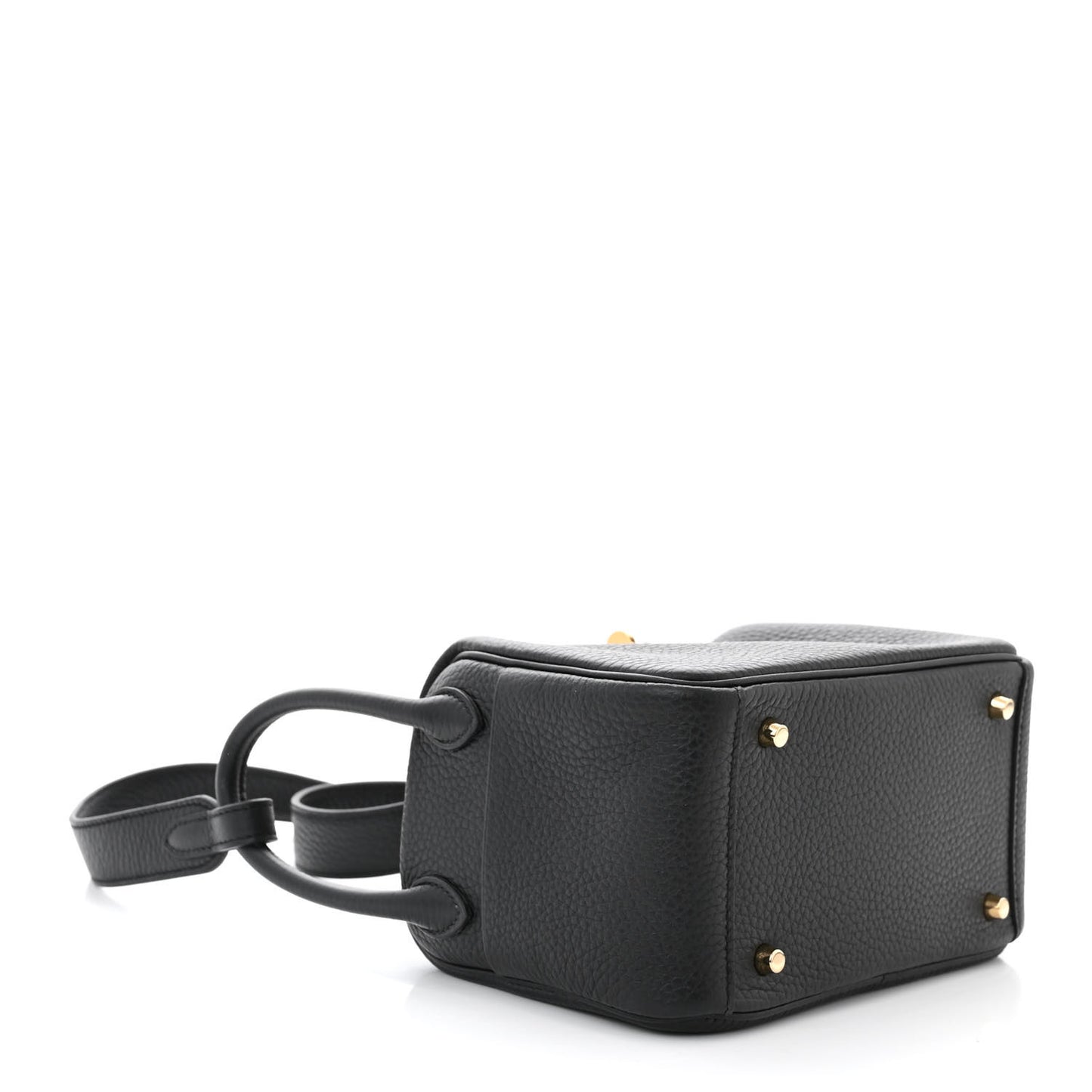 Taurillon Clemence Mini Lindy 20 Black