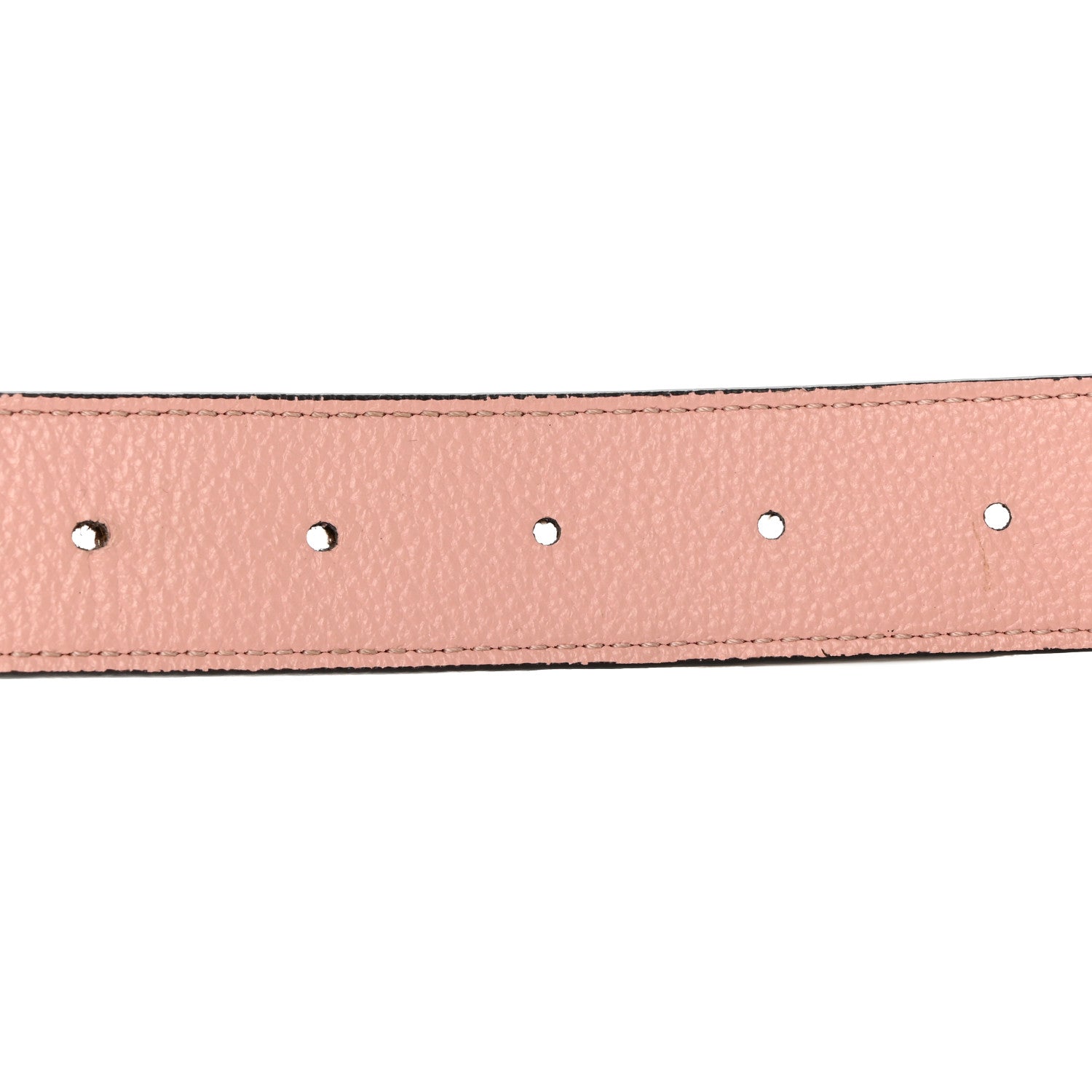 Louis Vuitton Calfskin Monogram 30mm LV Initiales Reversible Belt 80 32 Rose Ballerine 4 of 7