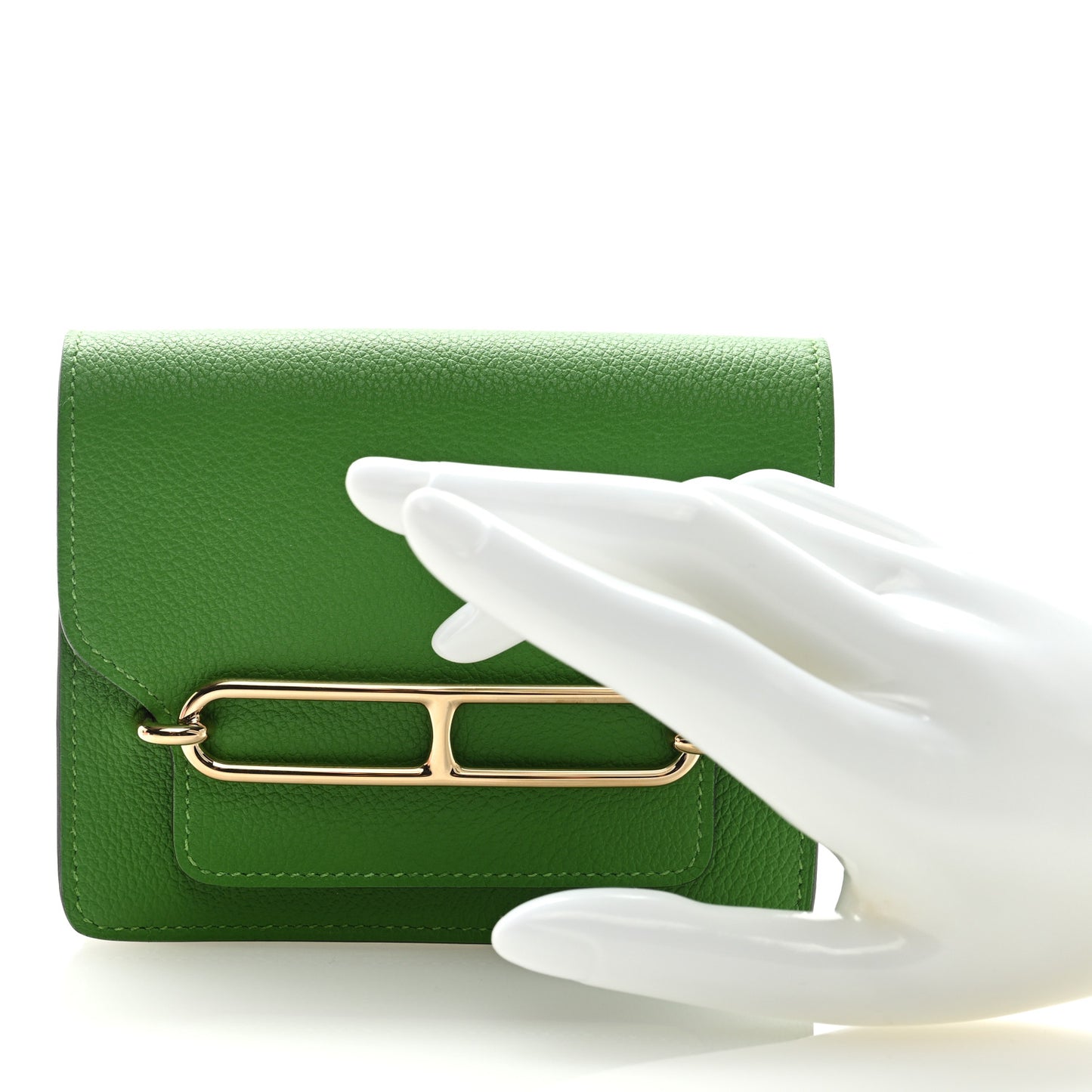 Evercolor Bi-color Roulis Slim Wallet Vert Yucca Bleu Hydra