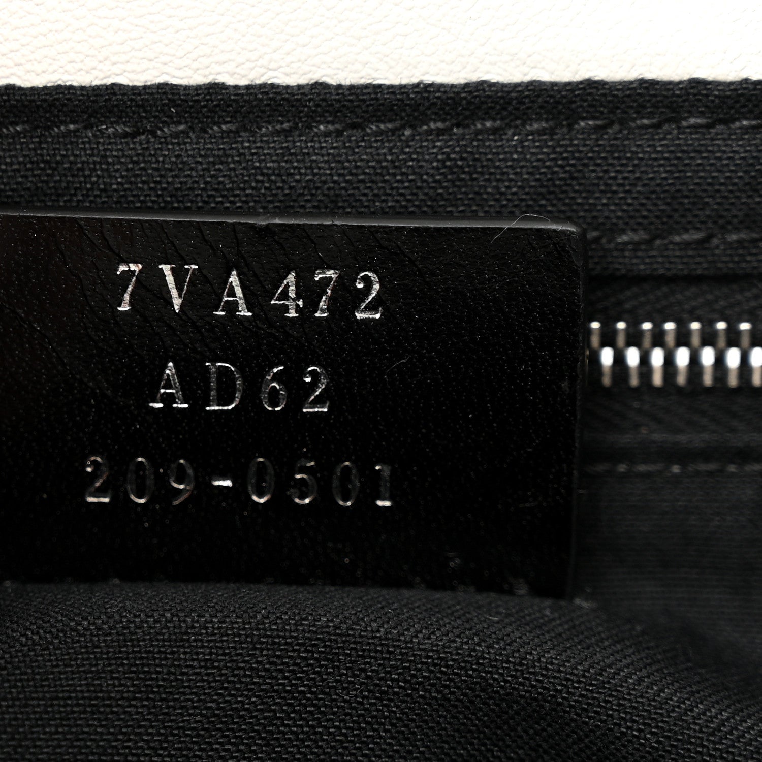 Fendi X JOSHUA VIDES Nappa FF Embossed Belt Baguette Bag White Black 7 of 11