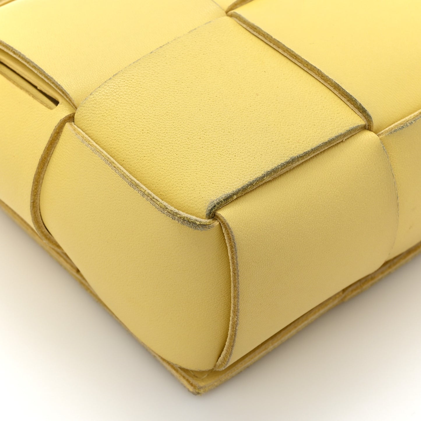 Nappa Maxi Intreccio The Belt Cassette Bag Butter
