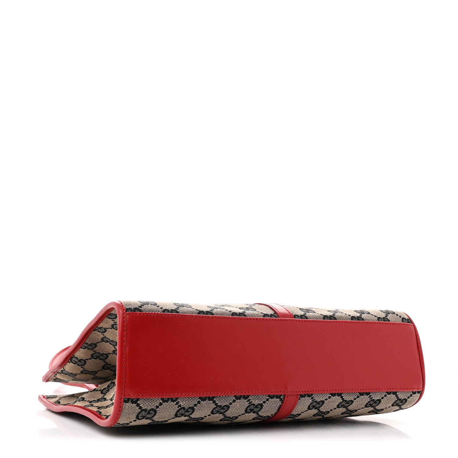 Gucci Monogram Small Bardot Shoulder Bag Red 4 of 13