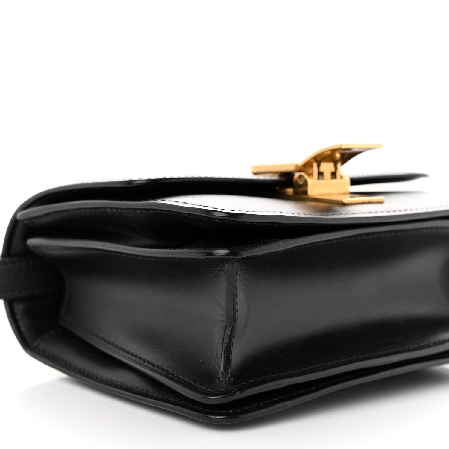 Celine Box Calfskin Small Classic Box Flap Bag Black 9 of 11