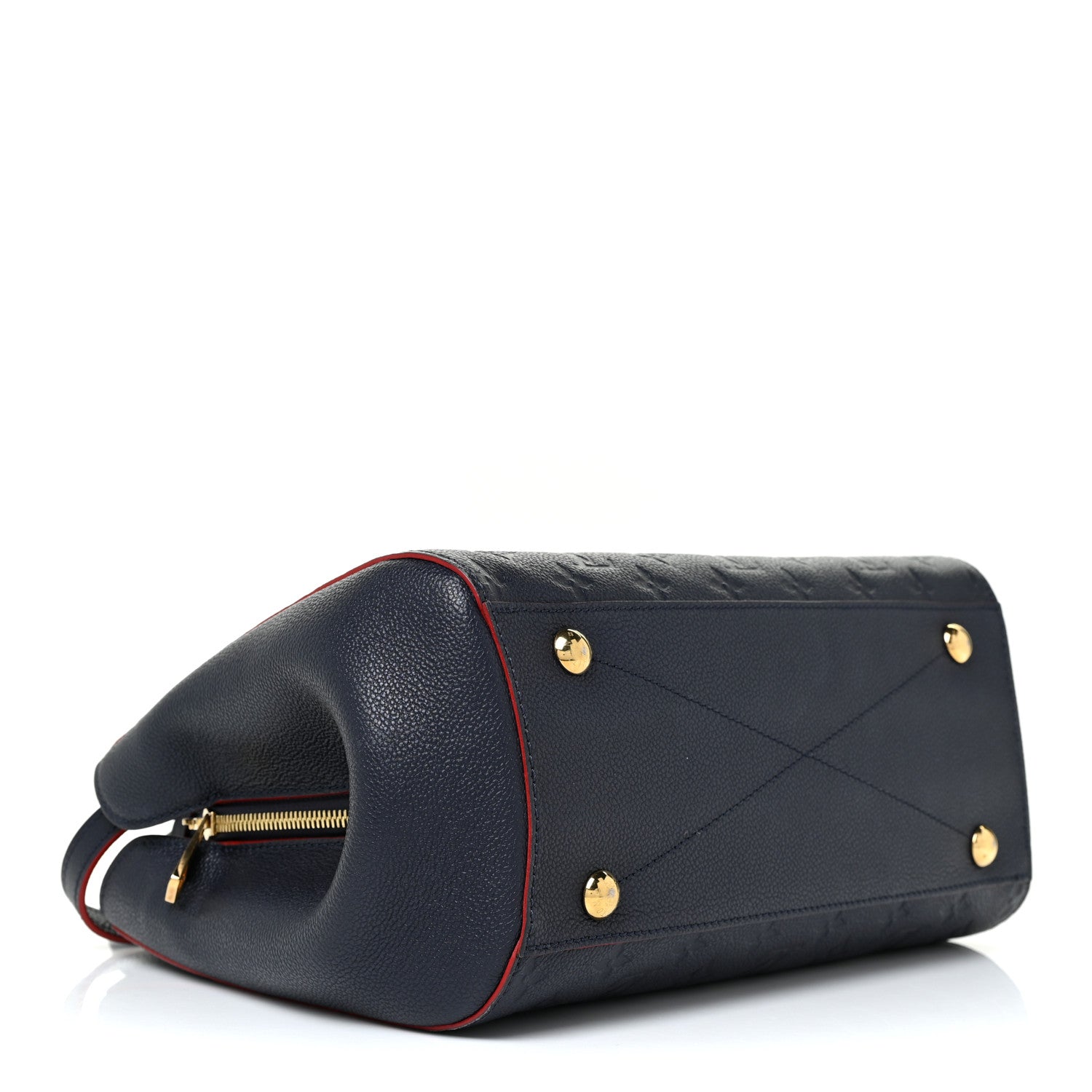 Louis Vuitton Empreinte Montaigne MM Marine Rouge 4 of 11