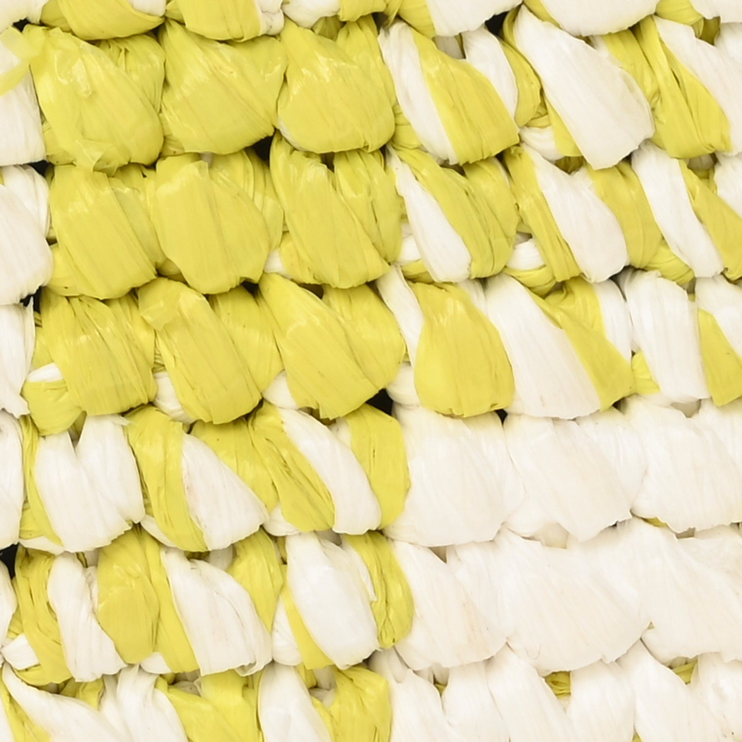 Yarn Raffia Effect Crochet Embroidered Mini Re-Edition Shoulder Bag Cedro