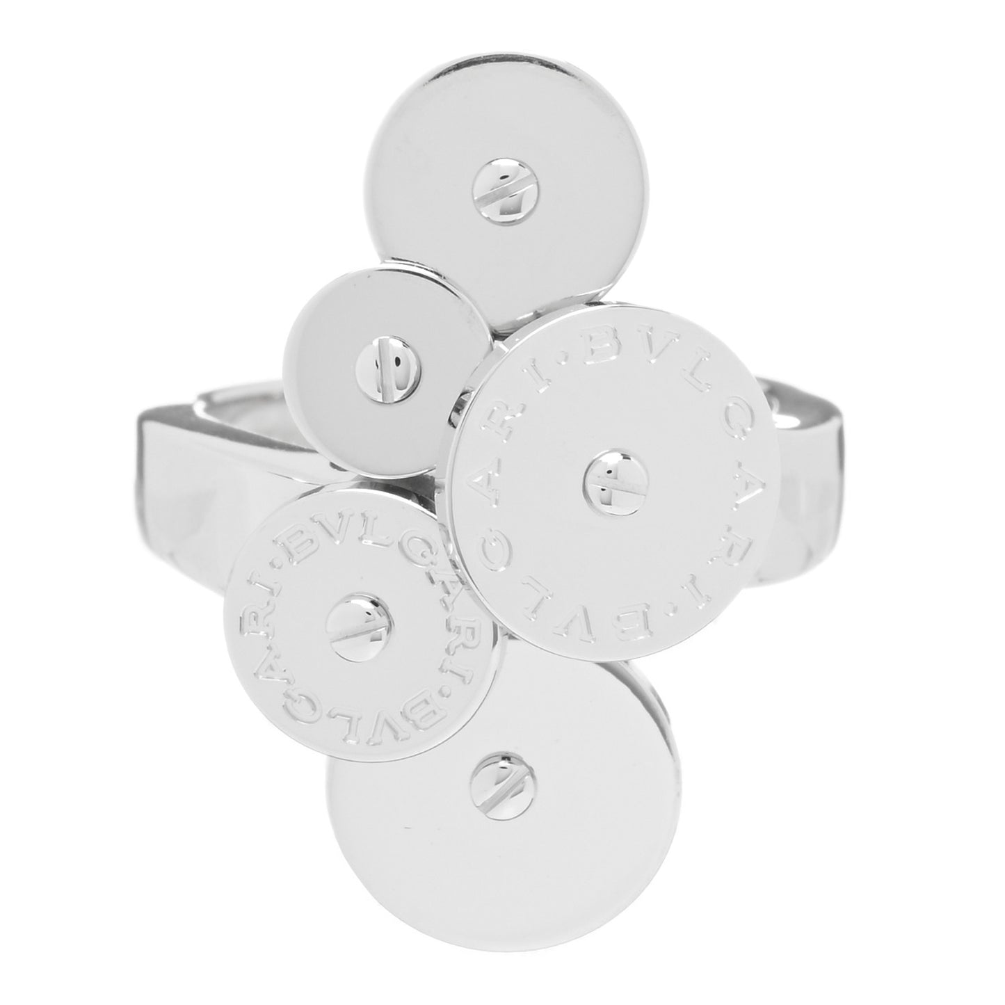 18K White Gold Cicladi Ring 50 5.25