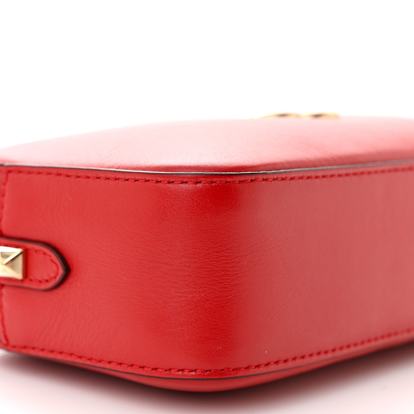 Calfskin Mini Hale Crossbody Red