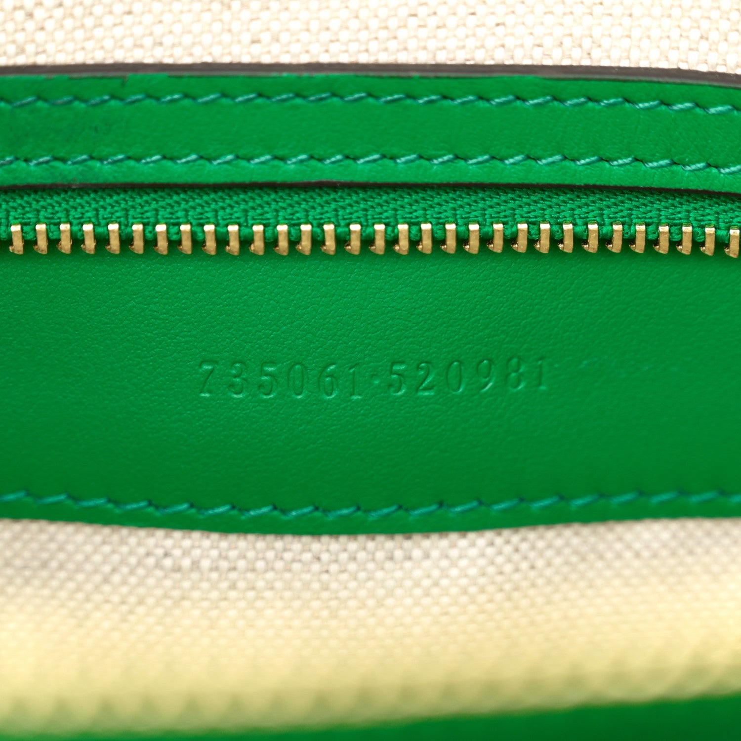 Gucci Calfskin GG Matelasse Tote Bag Bright Green 8 of 15