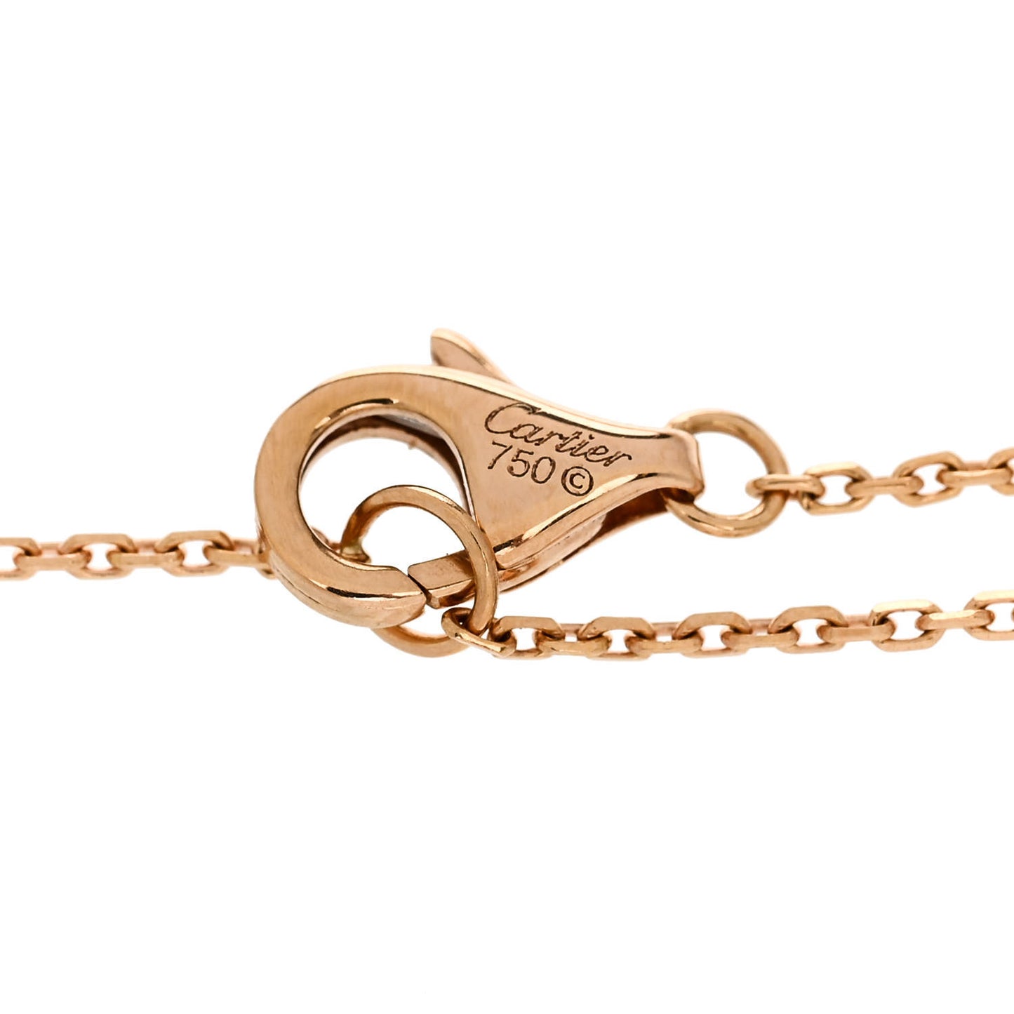 18K Pink Yellow White Gold Trinity Bracelet