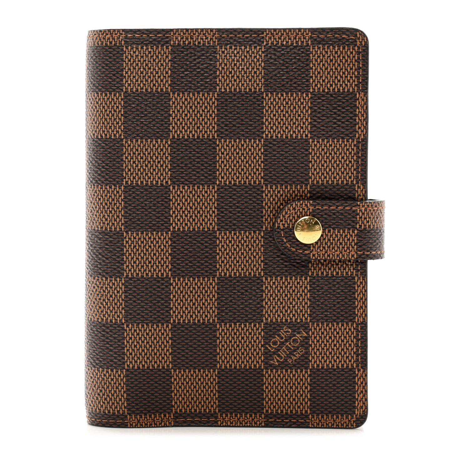 Damier Ebene Small Ring Agenda Cover