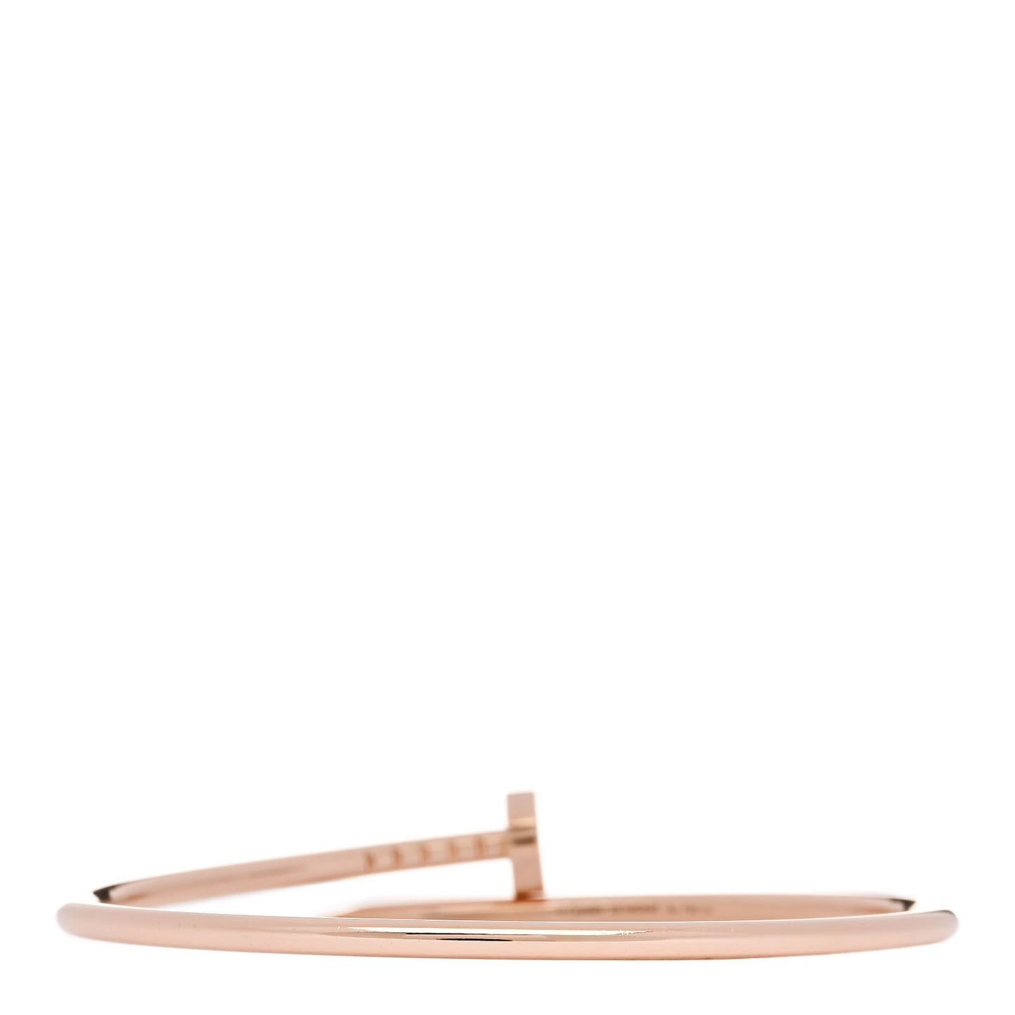 18K Pink Gold Small Juste Un Clou Bracelet 16
