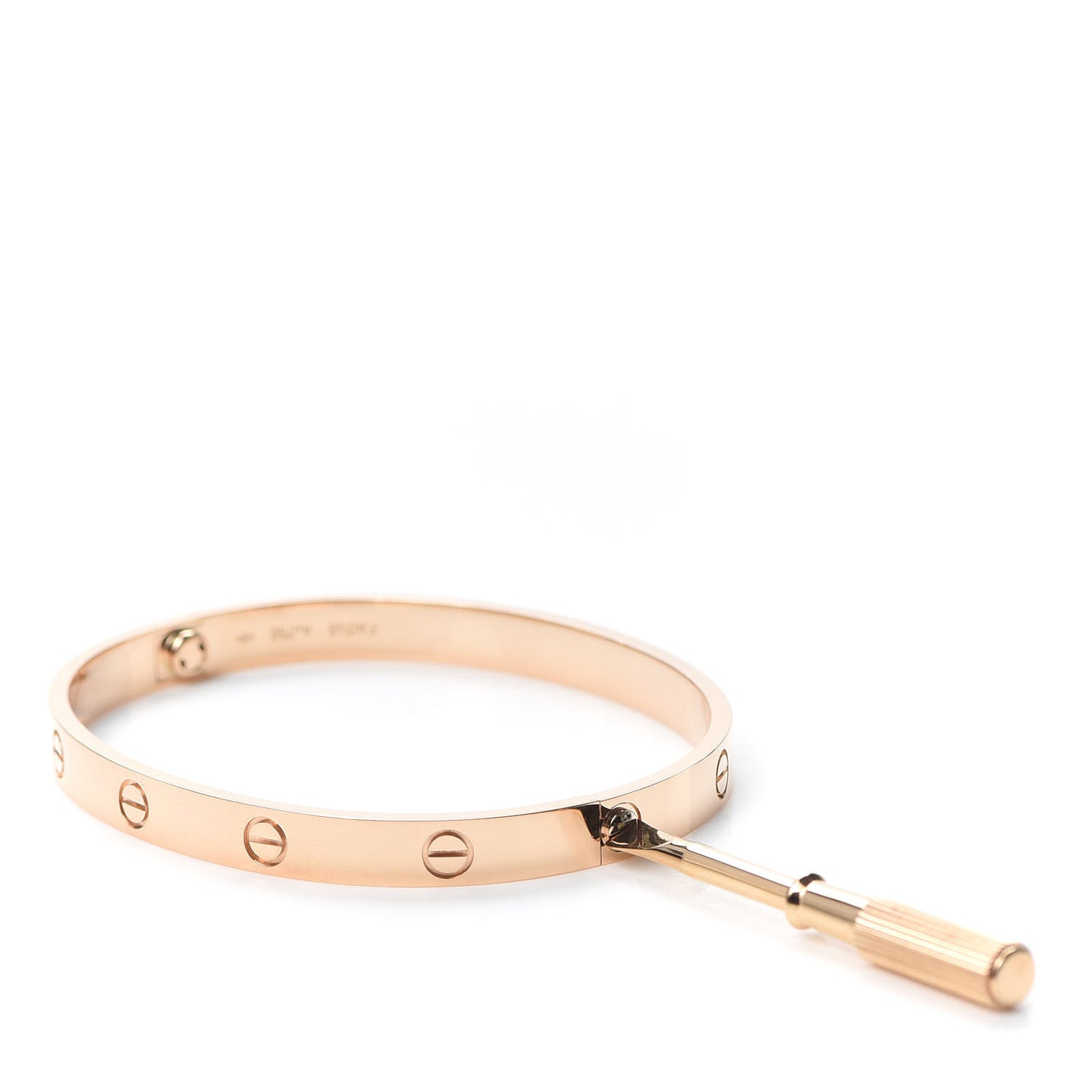 18K Pink Gold LOVE Bracelet 19