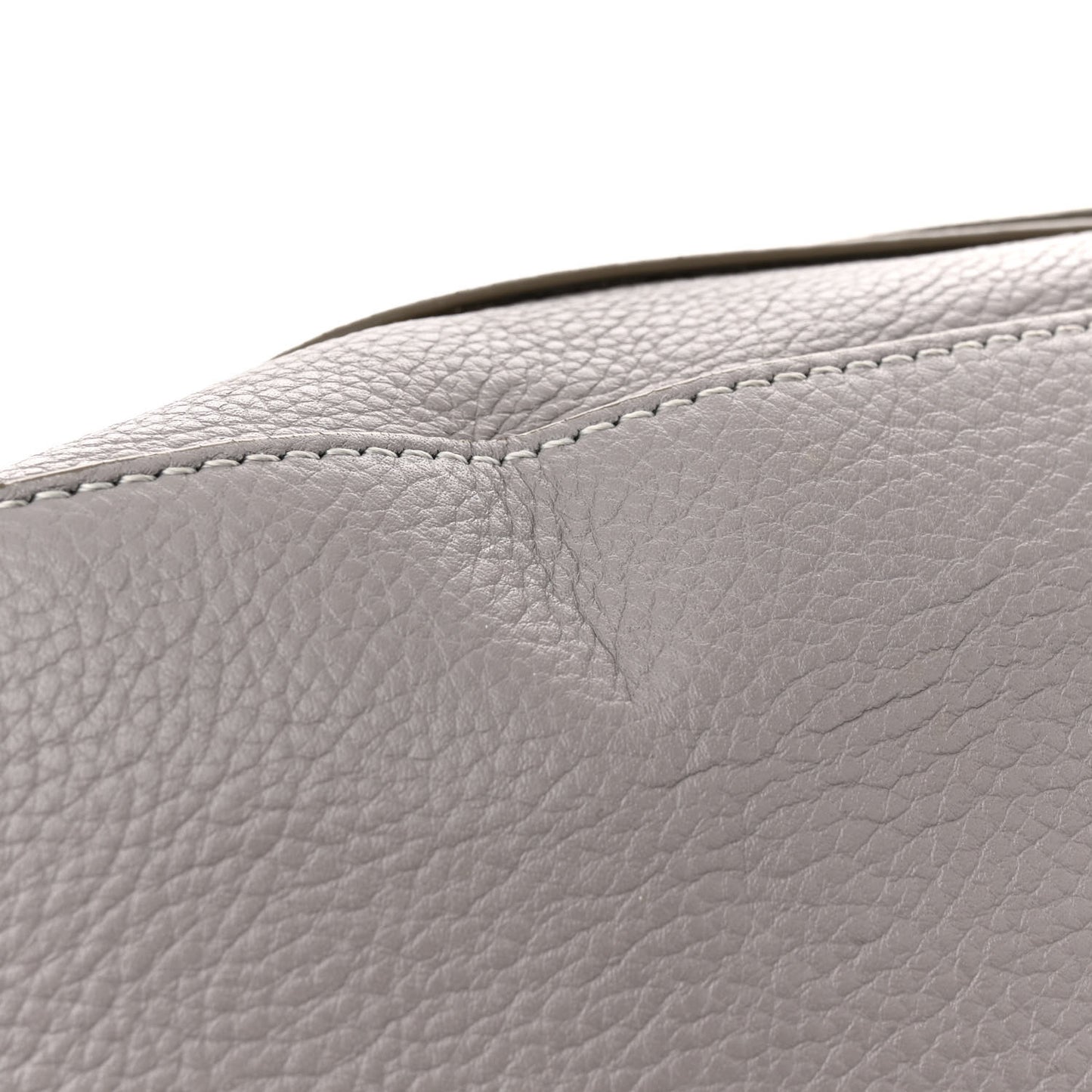 Calfskin Large New Marcie Tote Cashmere Grey