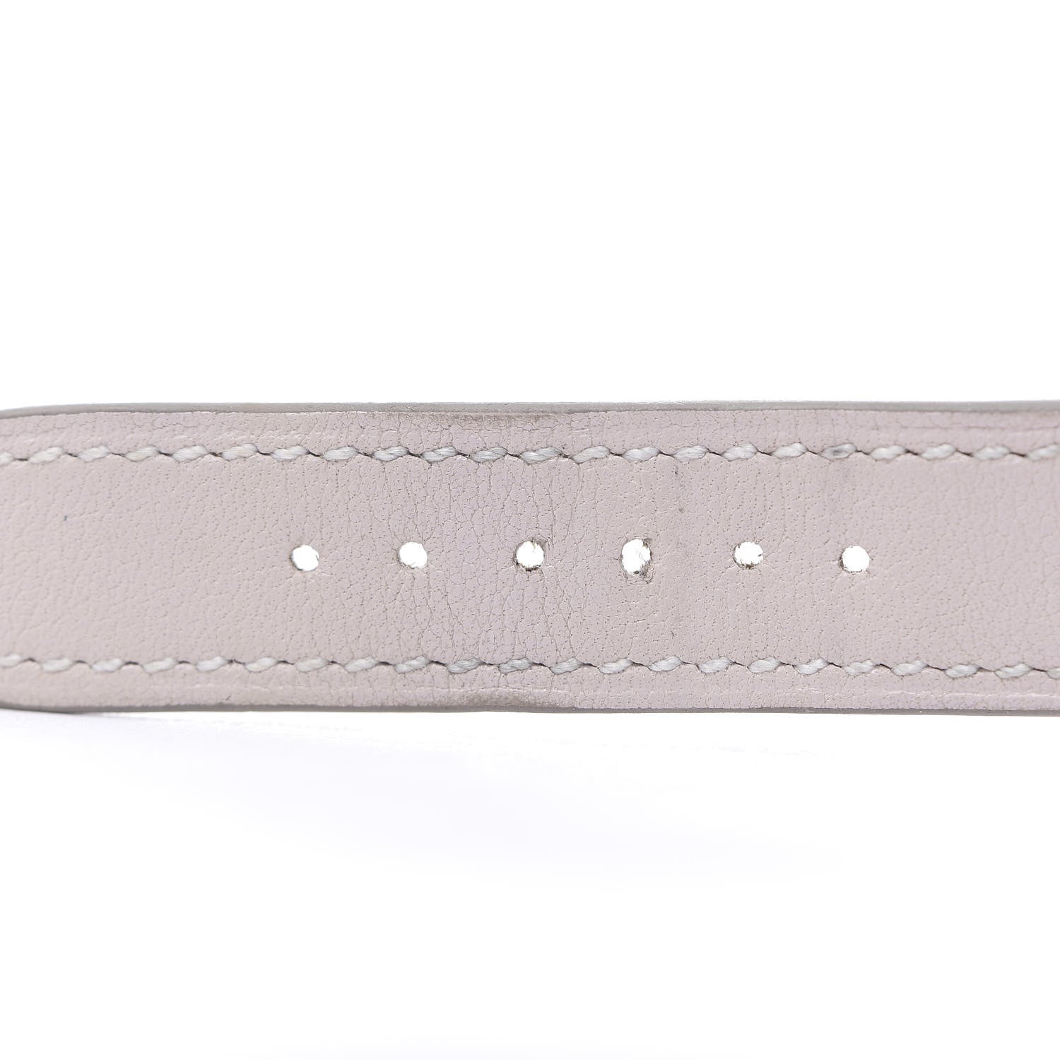 Hermes Stainless Steel Swift 21mm Heure H Hour Quartz Watch Rose Dragee 8 of 10