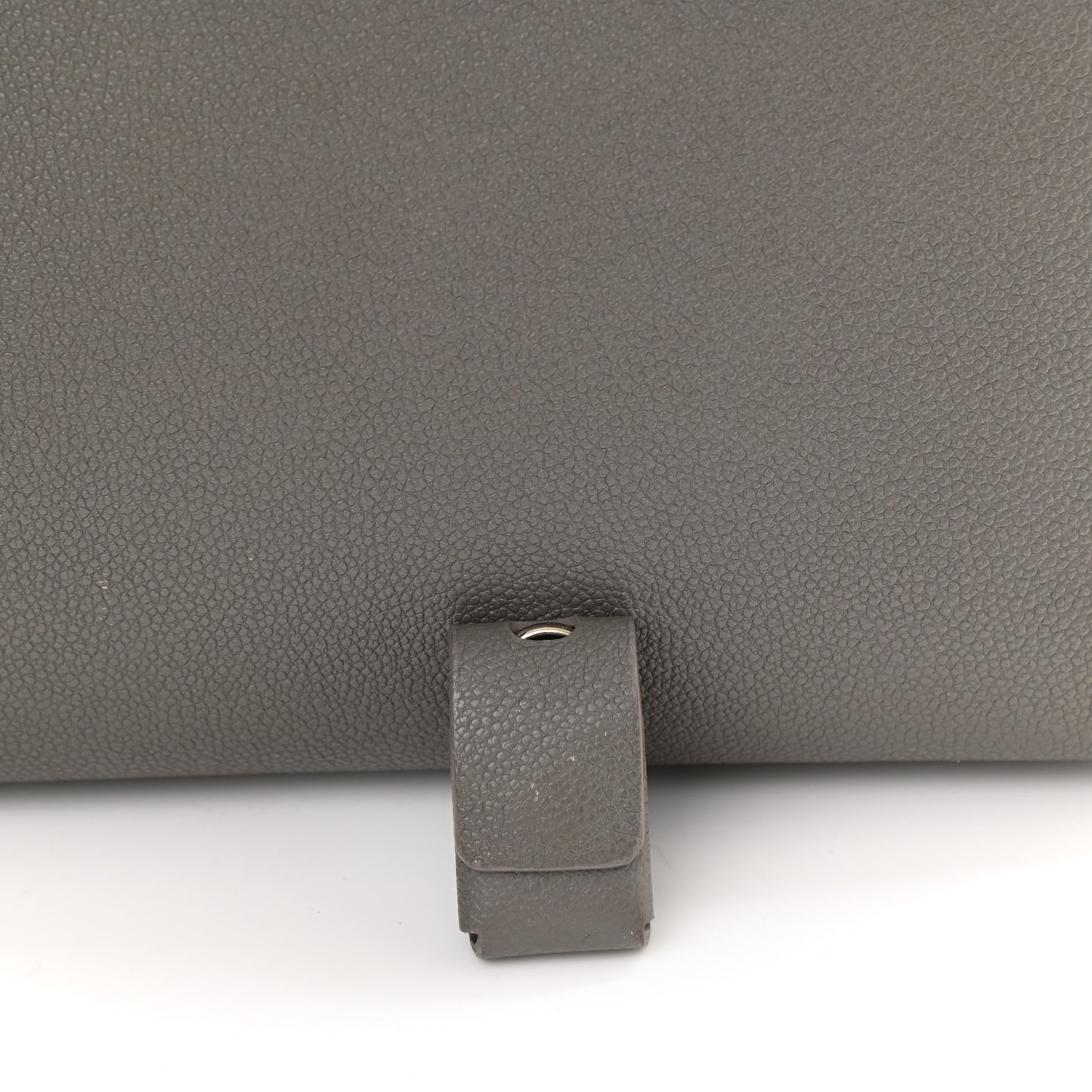 Grained Calfskin Small Sac De Jour Fog
