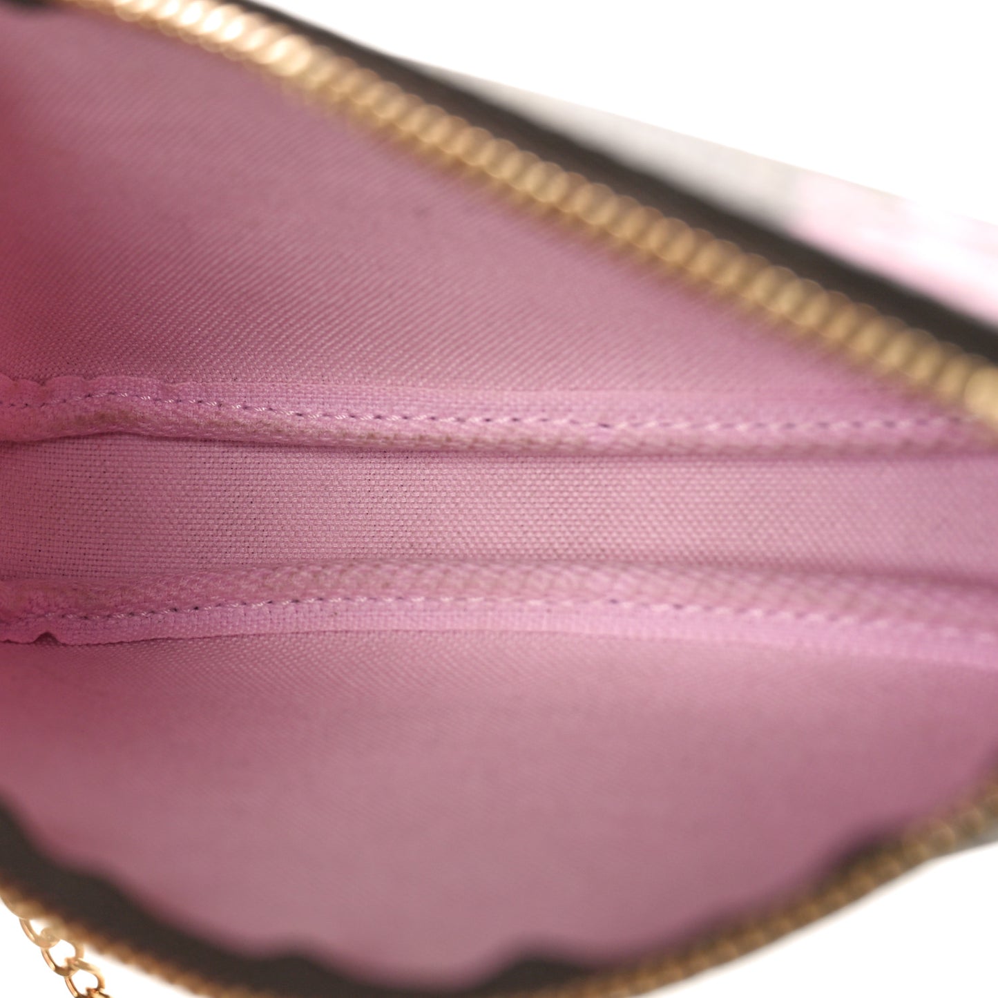 Monogram 2021 Christmas Animation Japanese Garden Mini Pochette Accessories Wisteria Pink