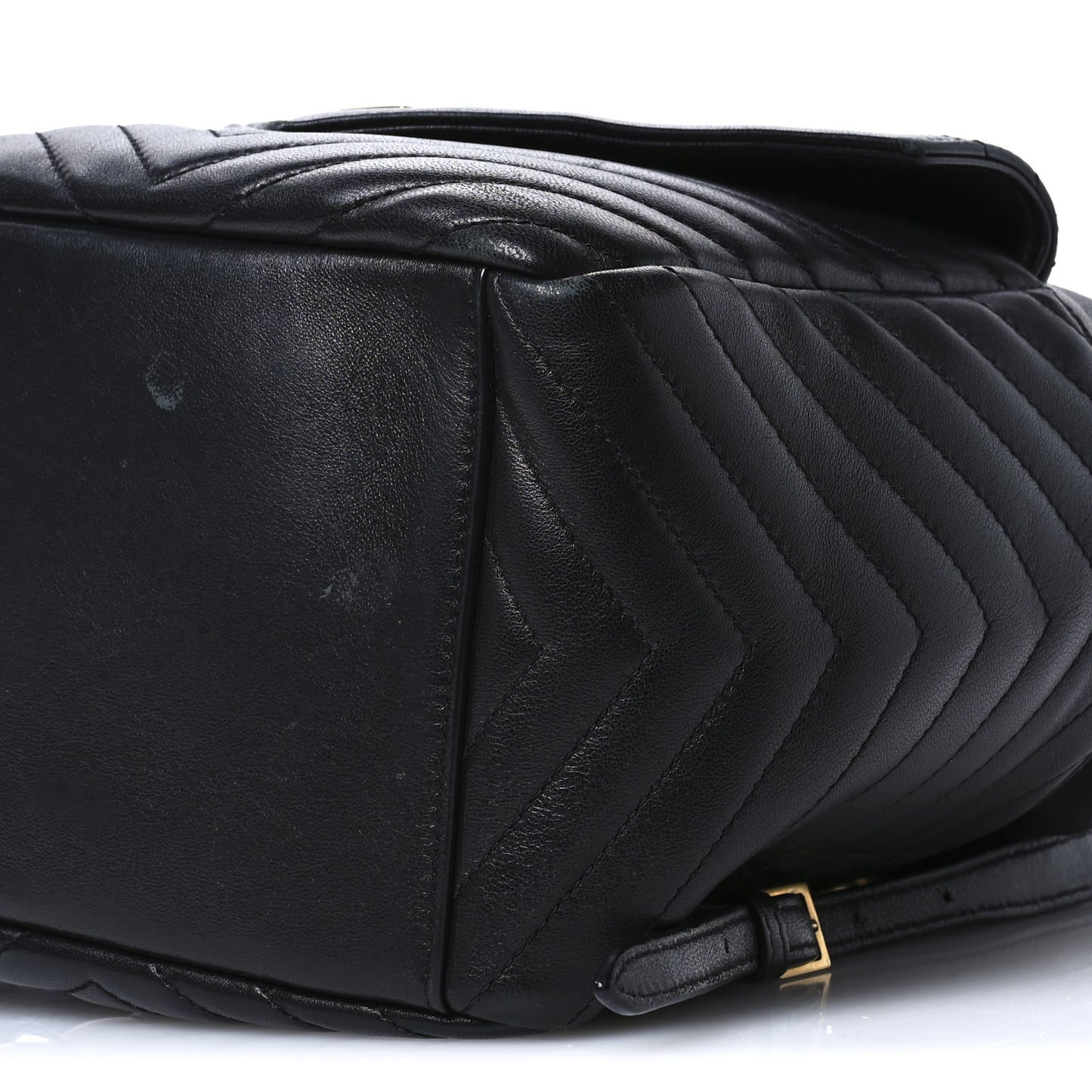 Lambskin Matelasse Monogram Joe Backpack Black