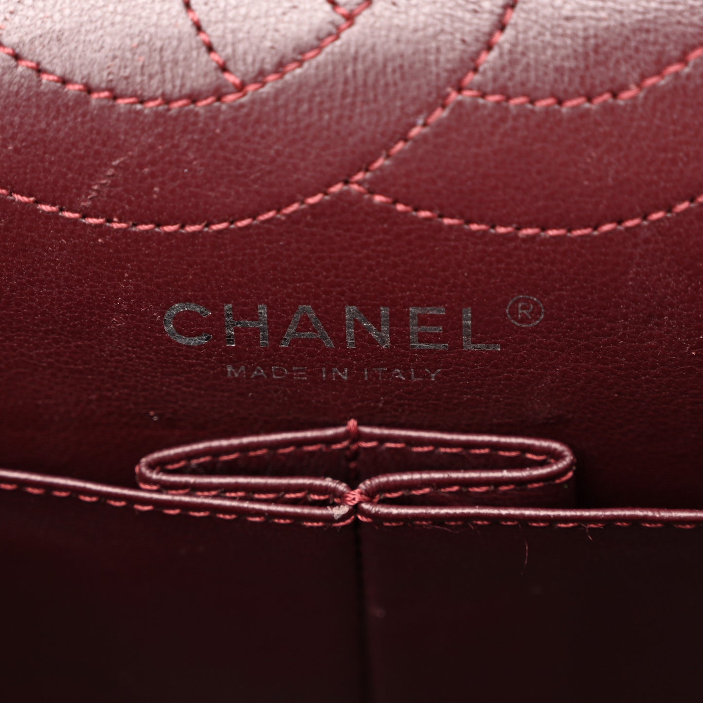 Aged Calfskin Quilted 2.55 Reissue 226 Flap Black