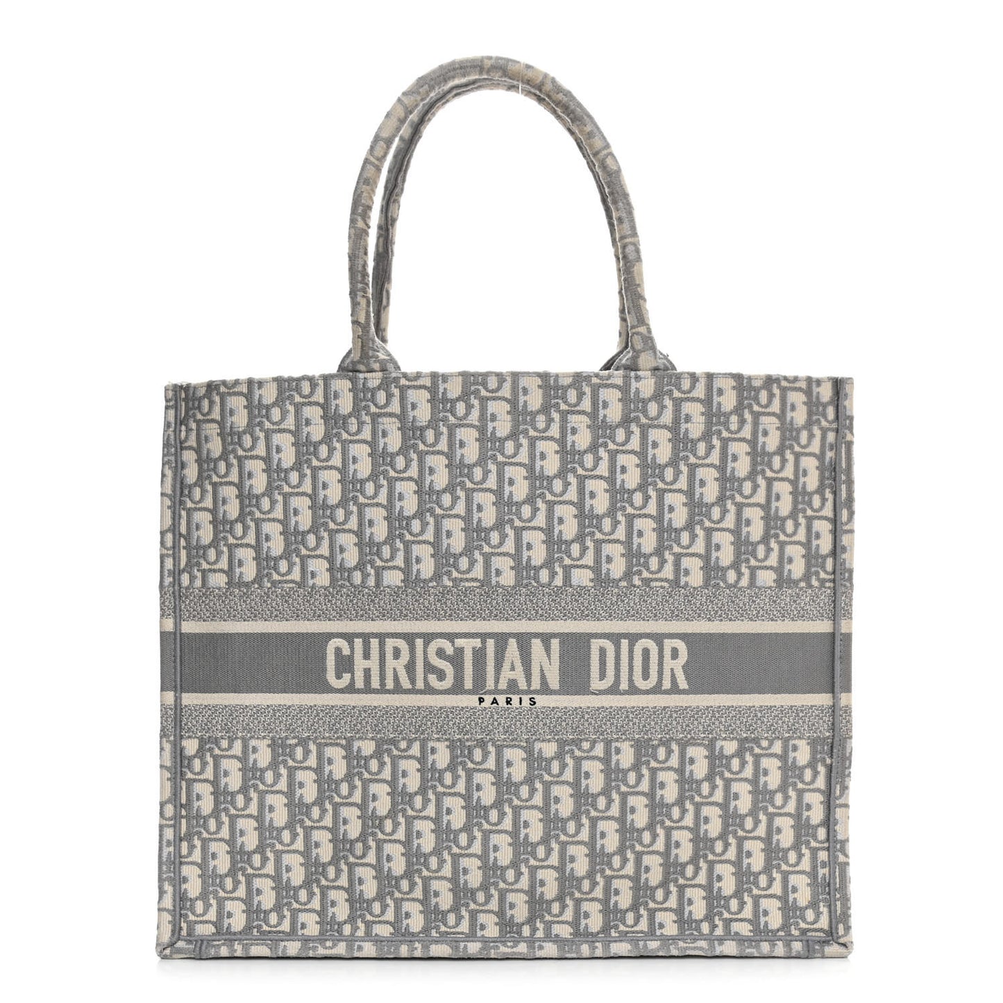Oblique Large Book Tote Grey