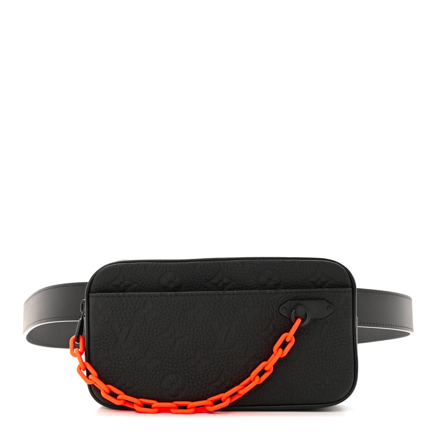 Taurillon Monogram Uniformes Solar Ray Soft Pochette Volga Belt Bag Black