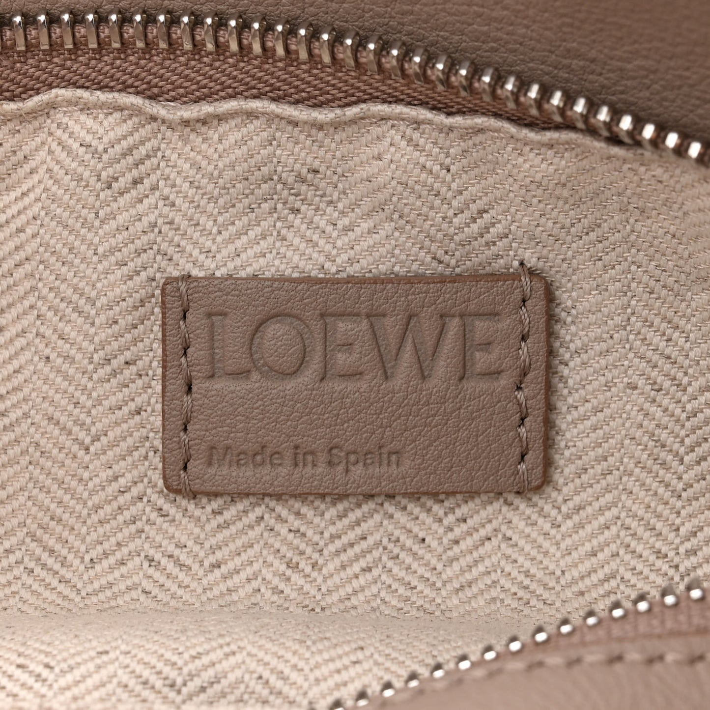 Calfskin Small Puzzle Bumbag Sand