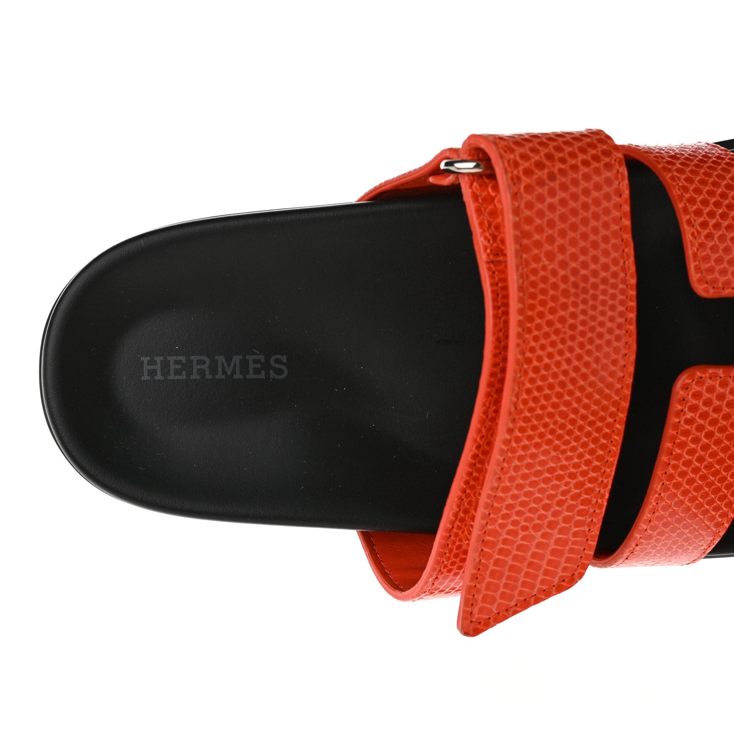 Lizard Womens Chypre Sandals 36 Orange Synthetique
