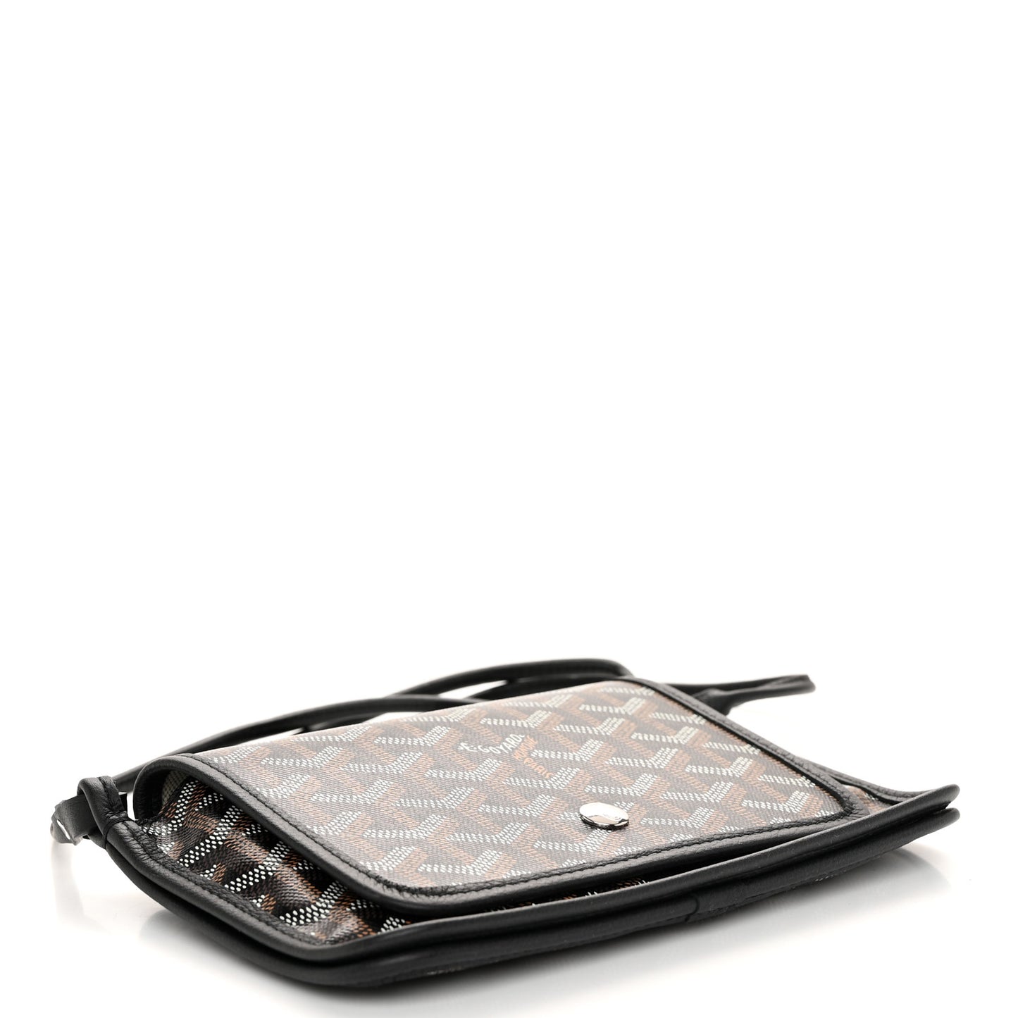 Goyardine Plumet Wallet Clutch Black