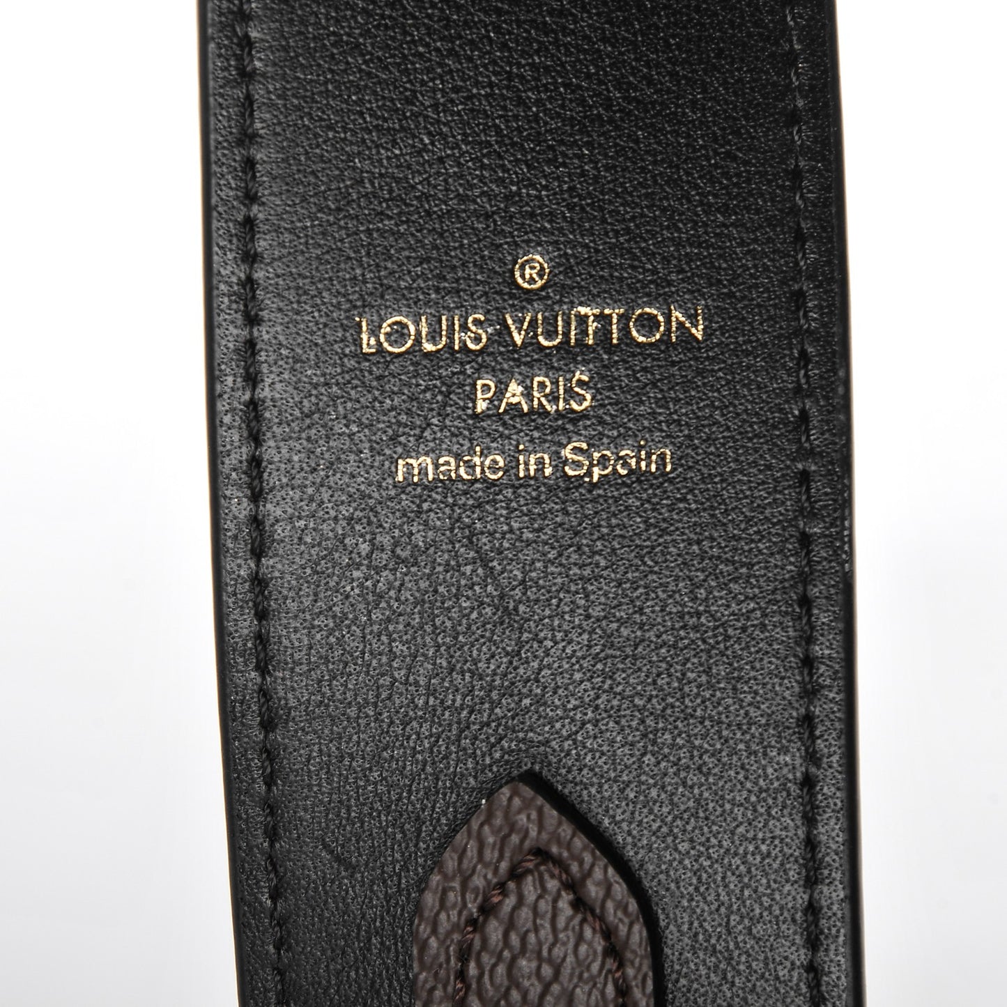 Monogram Bandouliere Shoulder Strap Black