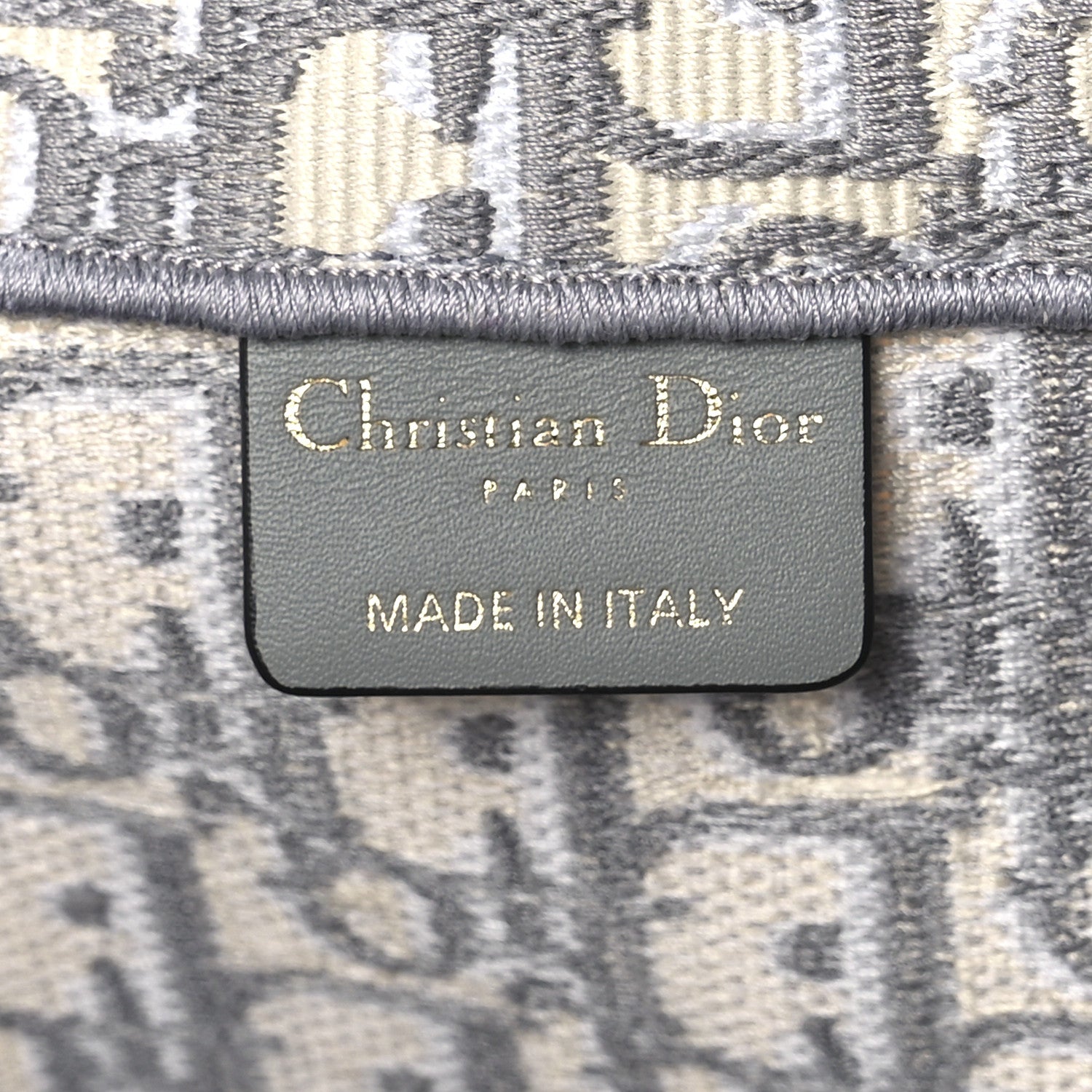 Christian Dior Oblique Large Book Tote Grey 6 of 11