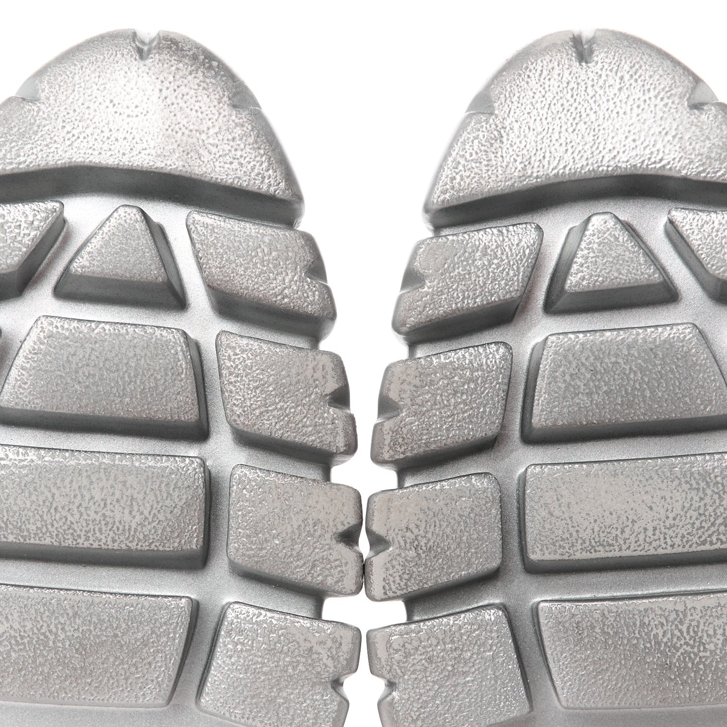 Rubber Technical Knit Fabric Triangle Logo Evolution 55mm Sneakers 39 Argento