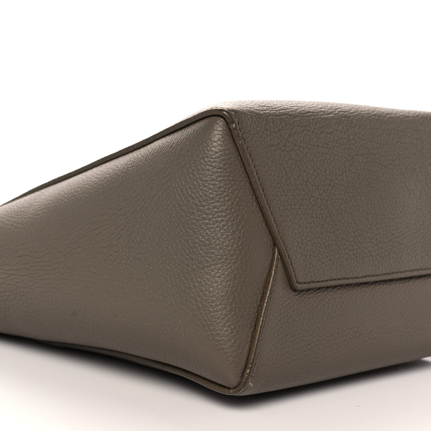 Celine Soft Grained Calfskin Small Sangle Bucket Bag Taupe 7 of 8